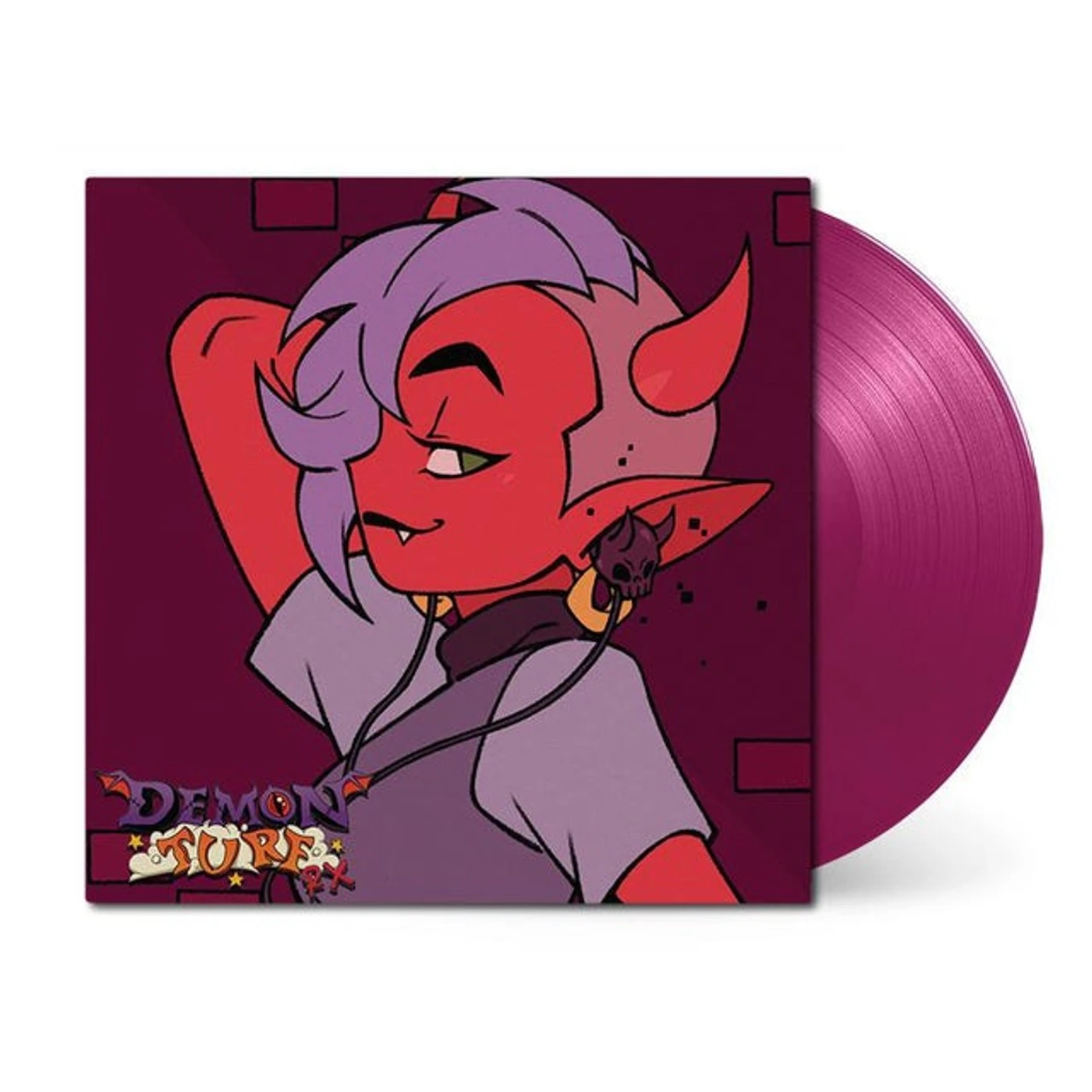 Fat Bard & M.R. Miller DEMON TURF (THE RX ALBUM) (180G/PURPLE VINYL) Vinyl Record