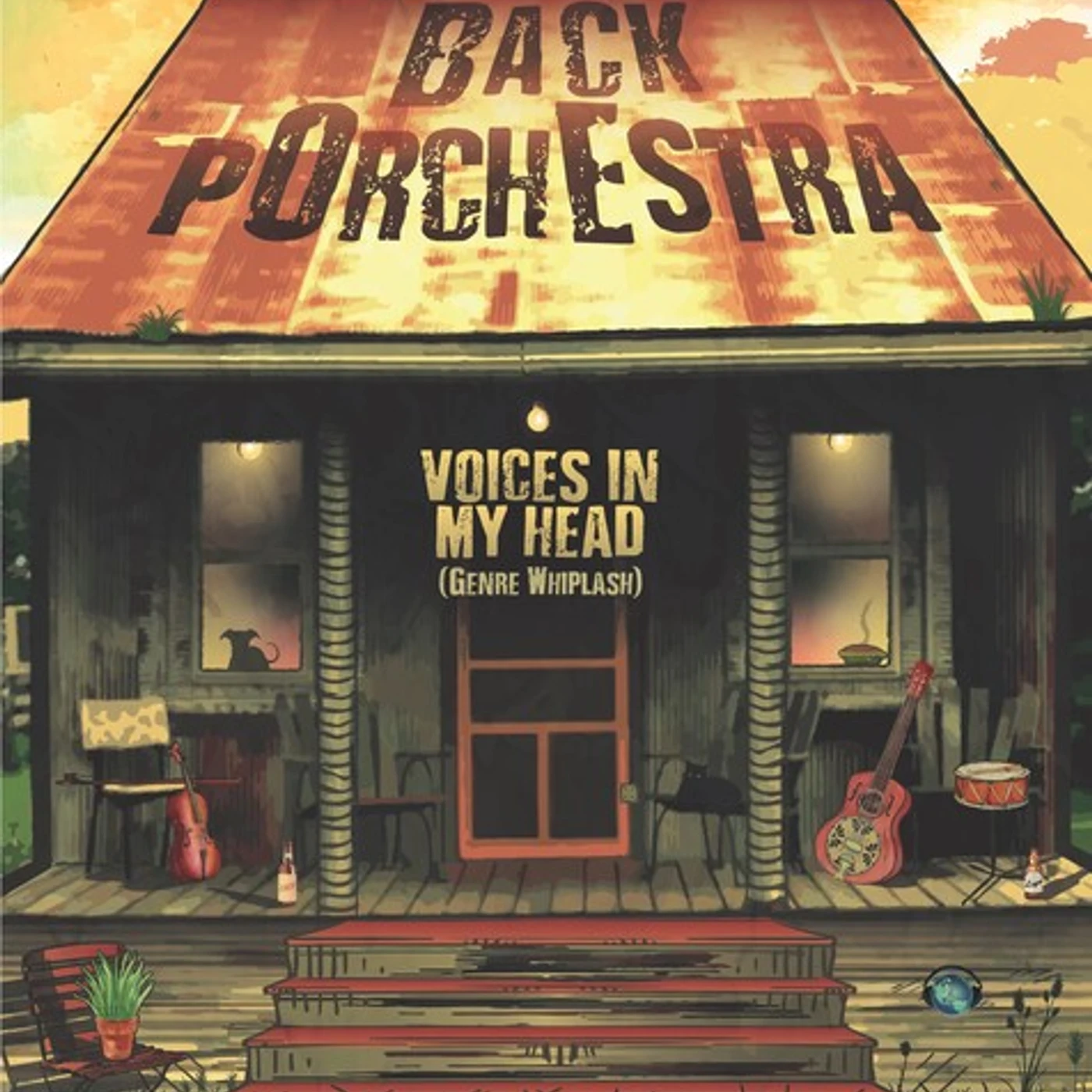 Back pOrchEstra VOICES IN MY HEAD (GENRE WHIPLASH) CD