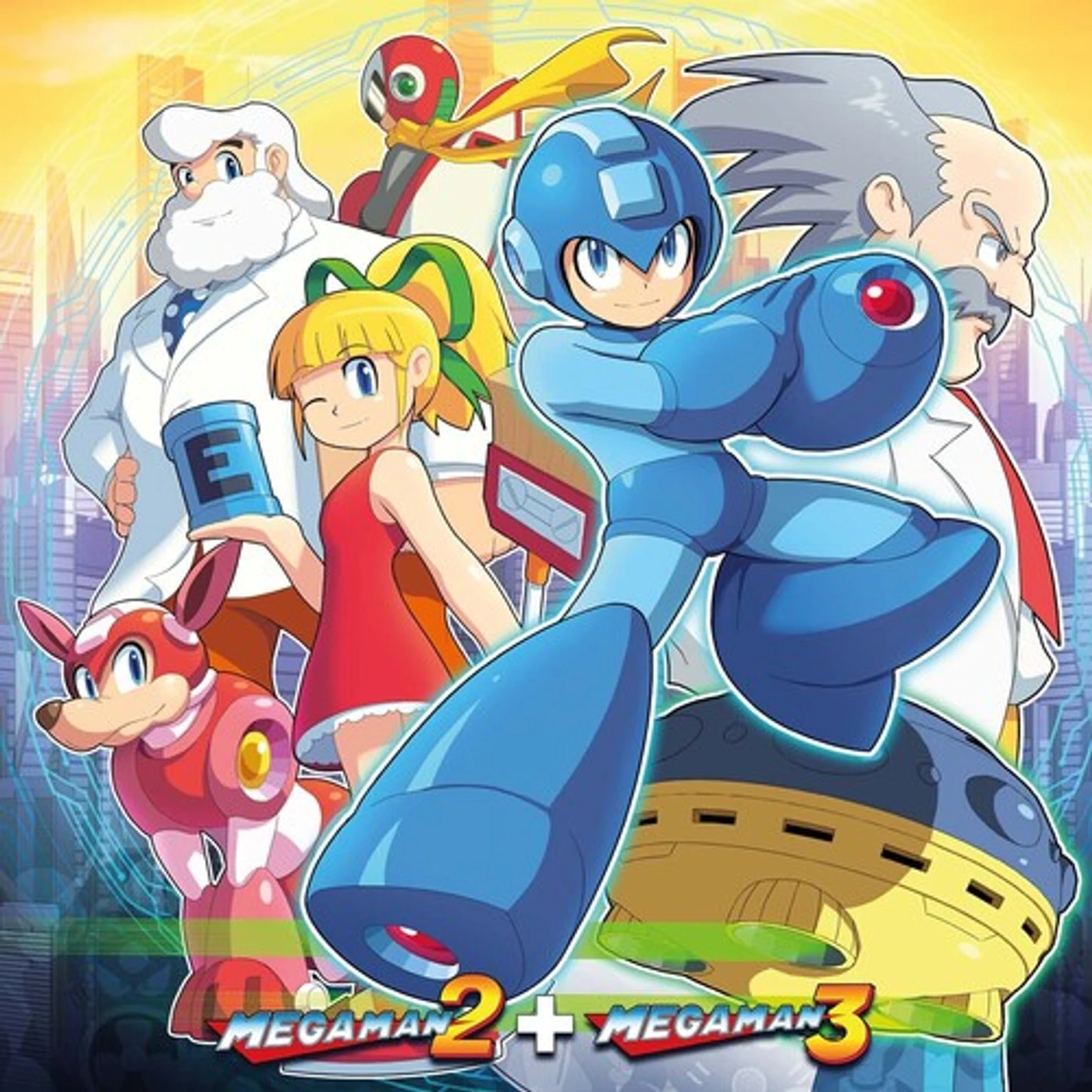 Capcom Sound Team MEGA MAN 2&3 / Original Soundtrack Vinyl Record
