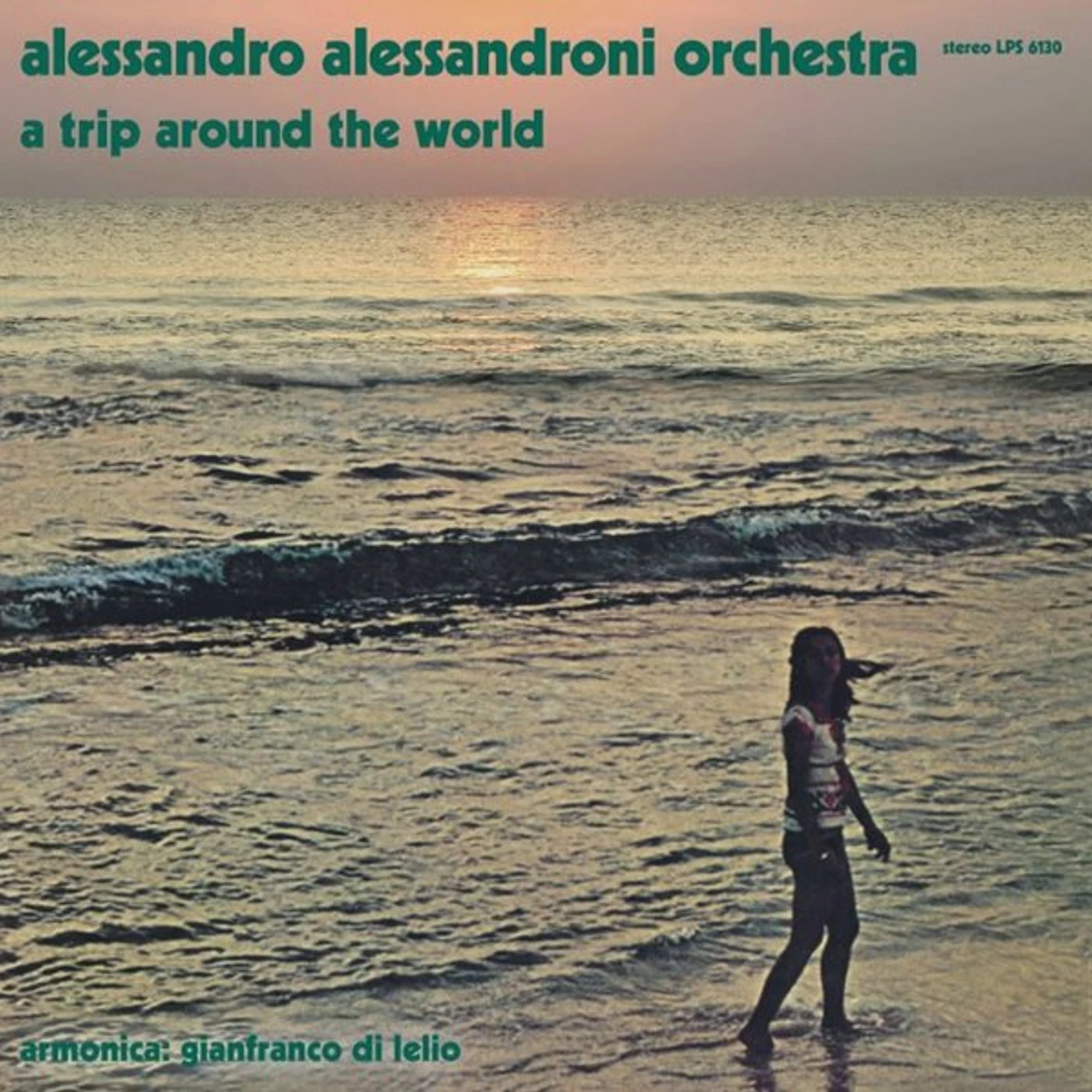 Alessandro Alessandroni TRIP AROUND THE WORLD / Original Soundtrack Vinyl Record