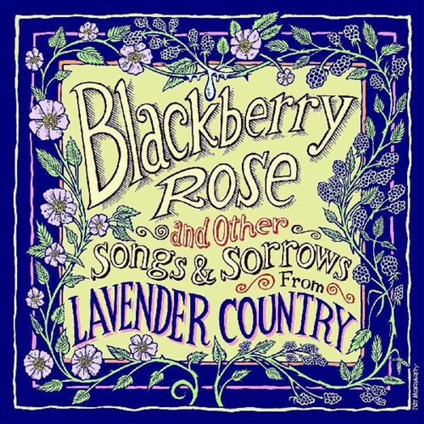Lavender Country Blackberry Rose Vinyl Record