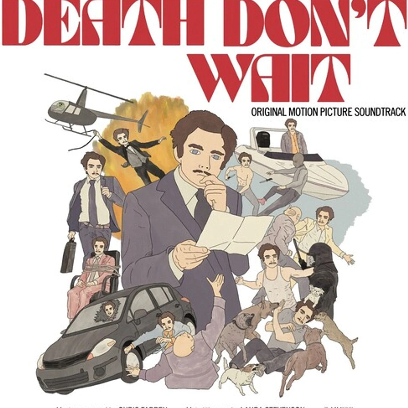 Chris Farren DEATH DON'T WAIT / Original Soundtrack Vinyl Record