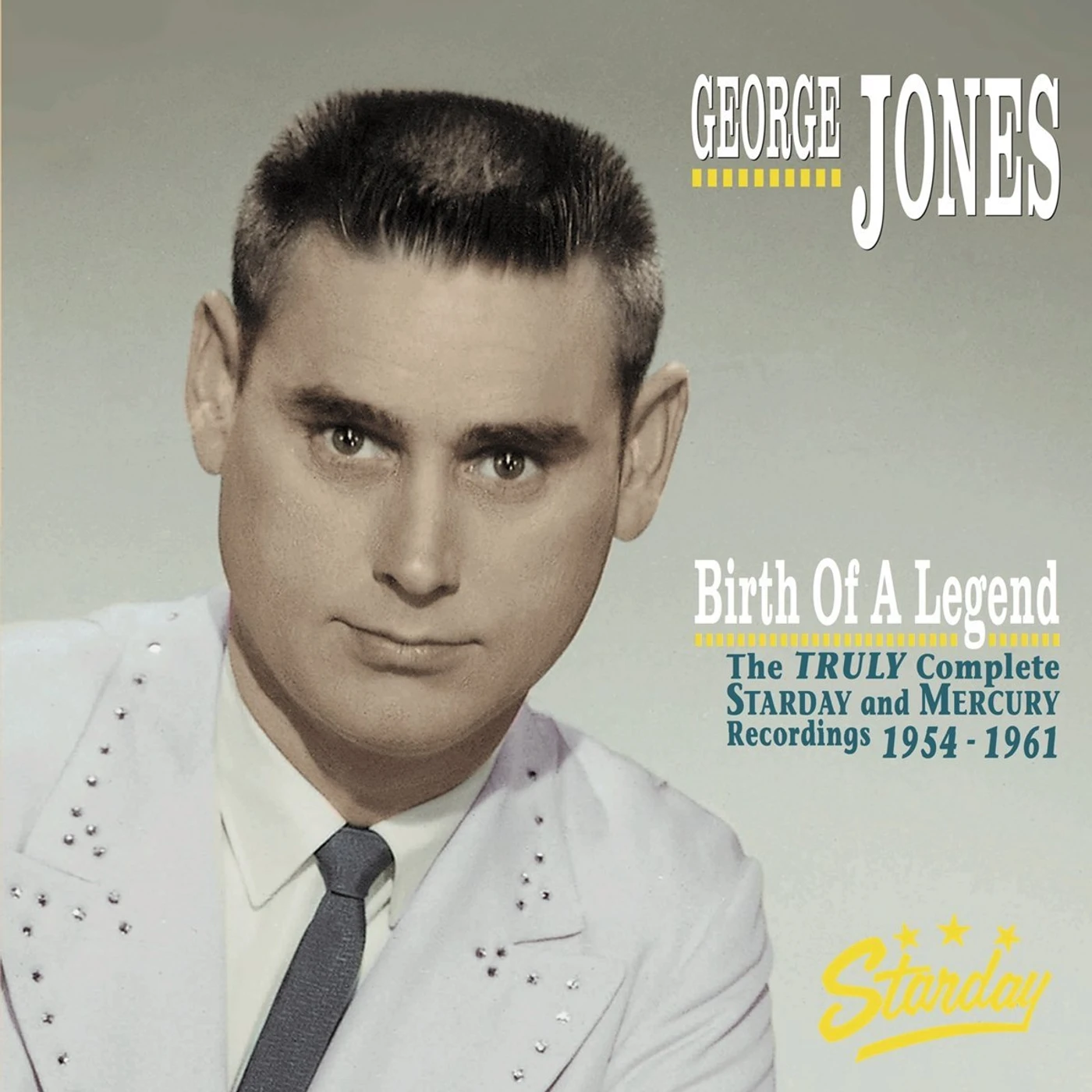 George Jones BIRTH OF A LEGEND: THE TRULY COMPLETE STARDAY & MERCURY RECORDINGS 1954-1961 CD