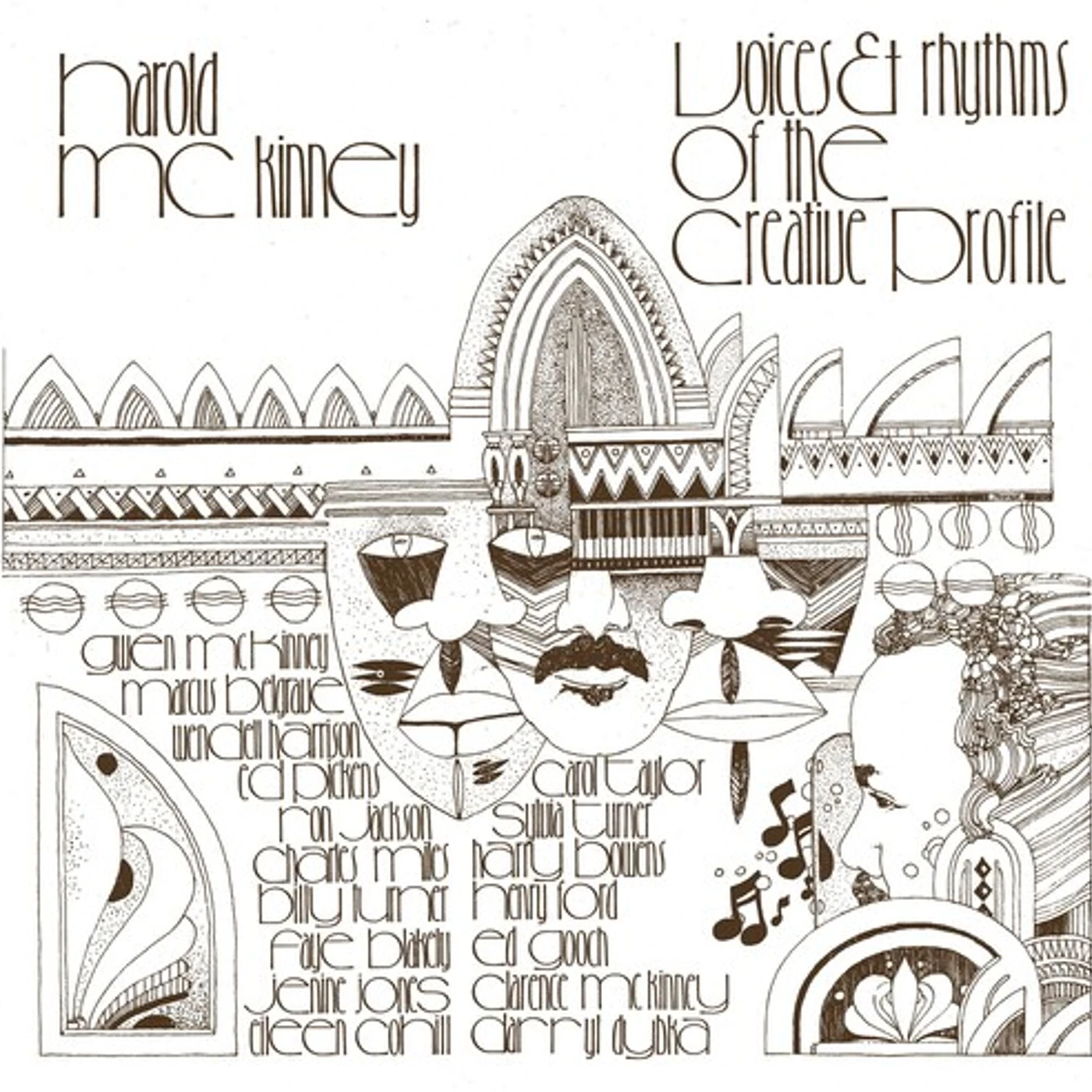 Harold McKinney Voices And Rhythms Of The Creative Profile Vinyl Record