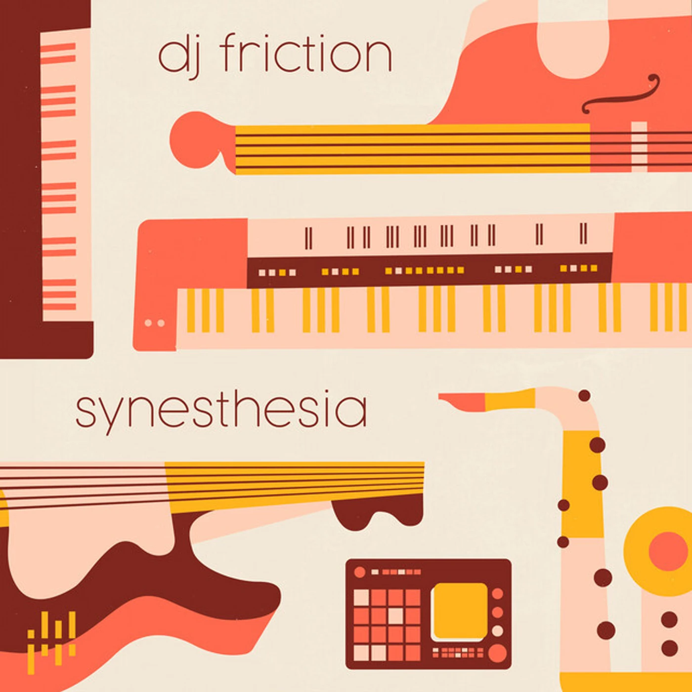 DJ Friction Synesthesia Vinyl Record