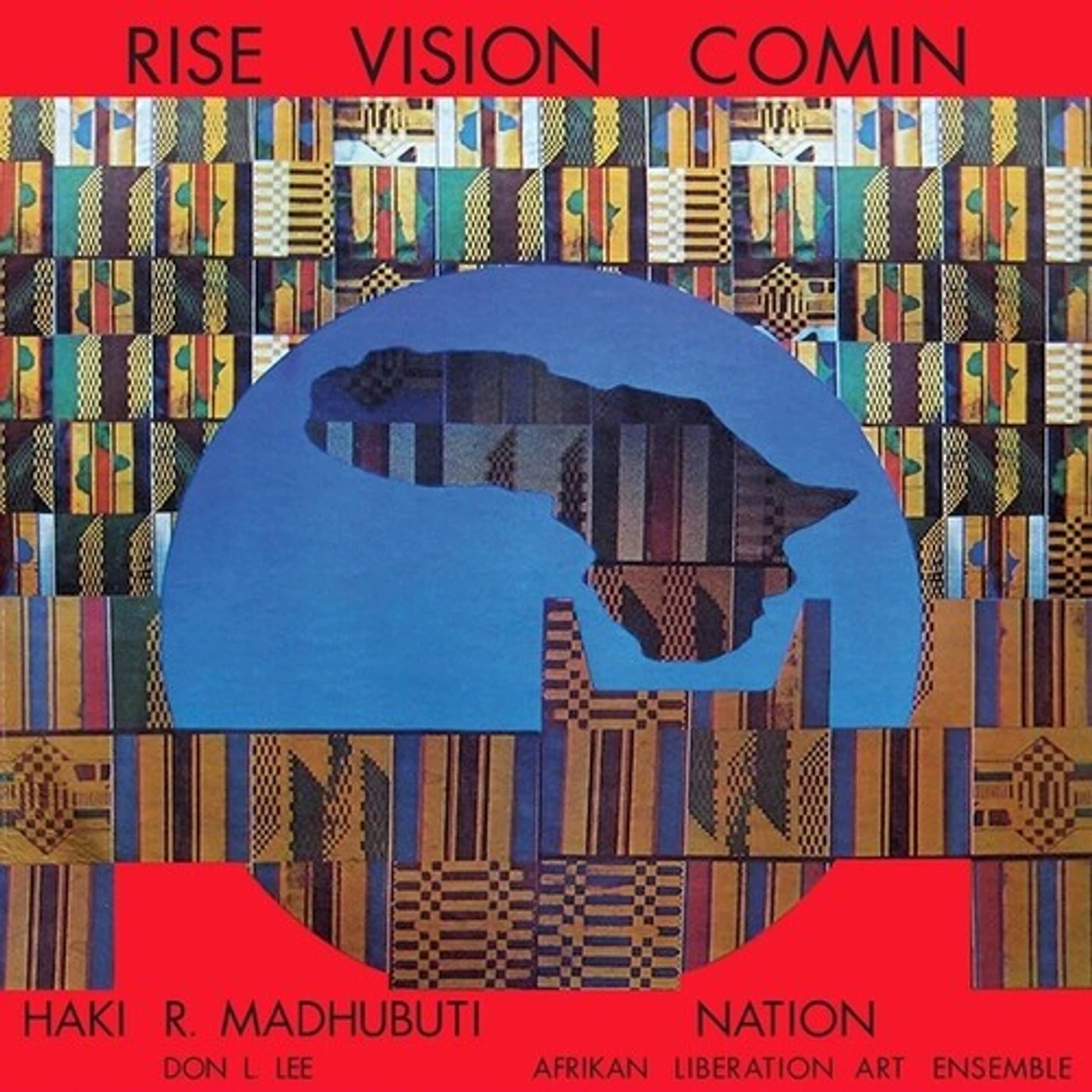 Haki R Madhubuti Rise Vision Comin Vinyl Record