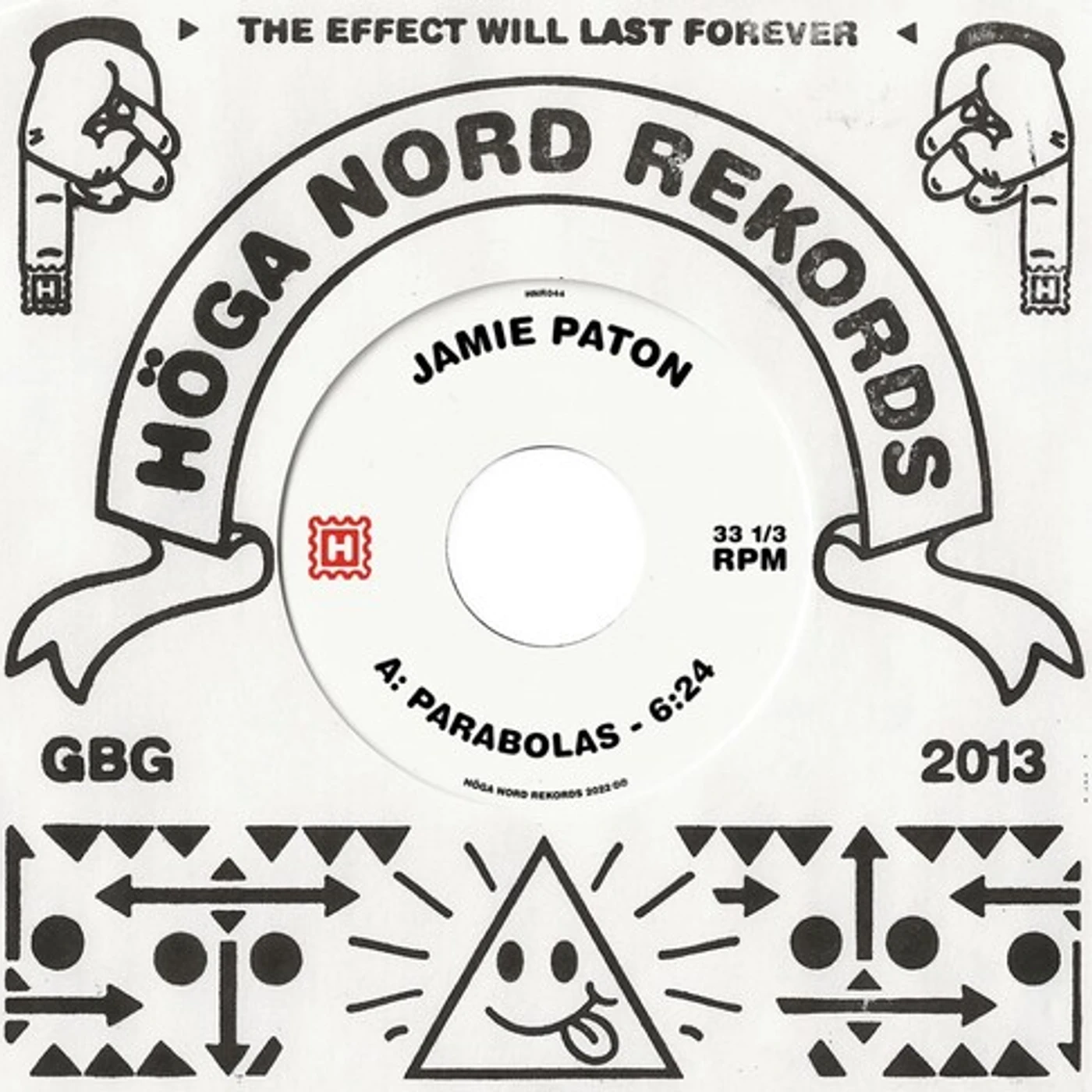 Jamie Paton Parabolas Vinyl Record