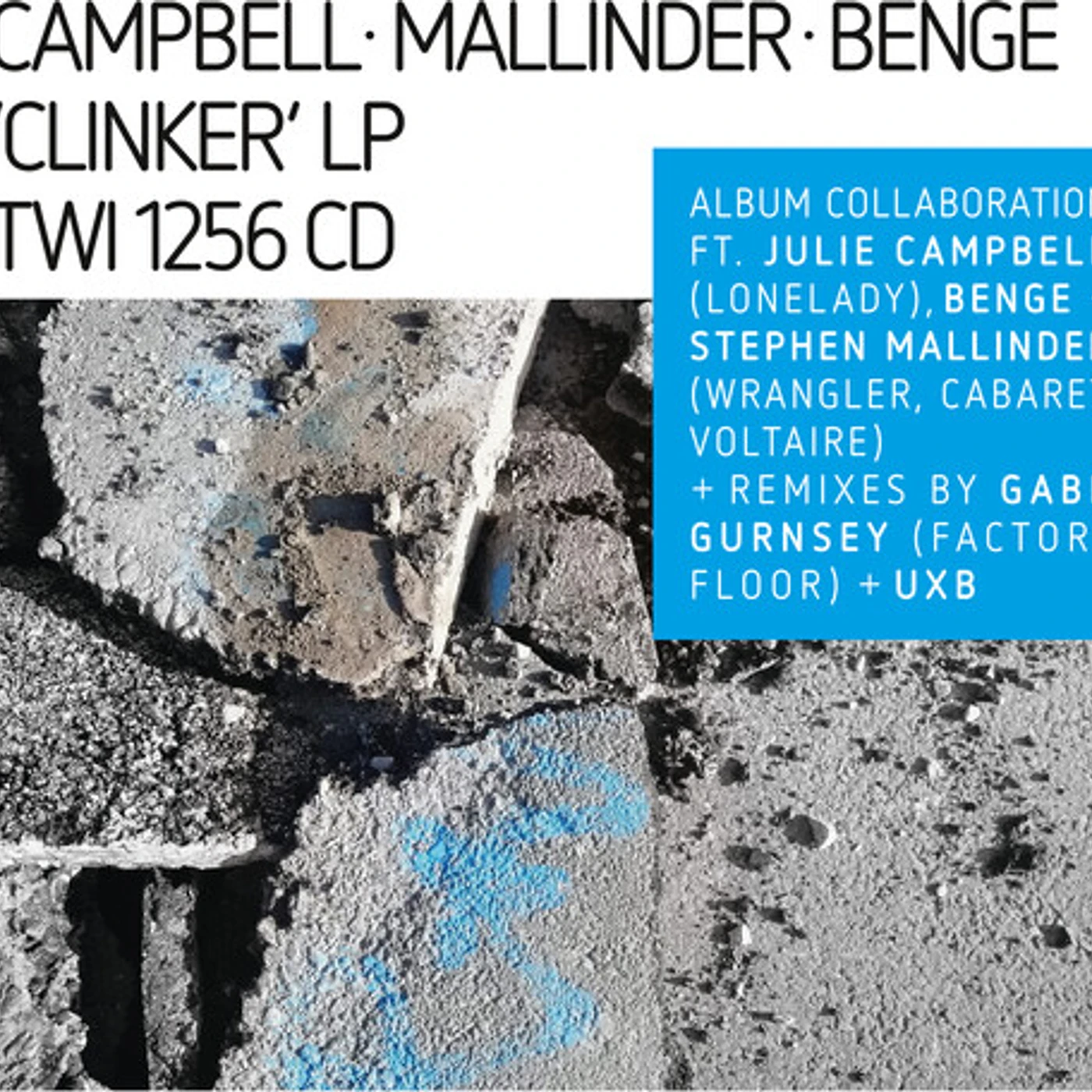 Campbell, Mallinder, Benge CLINKER (EXPANDED) CD