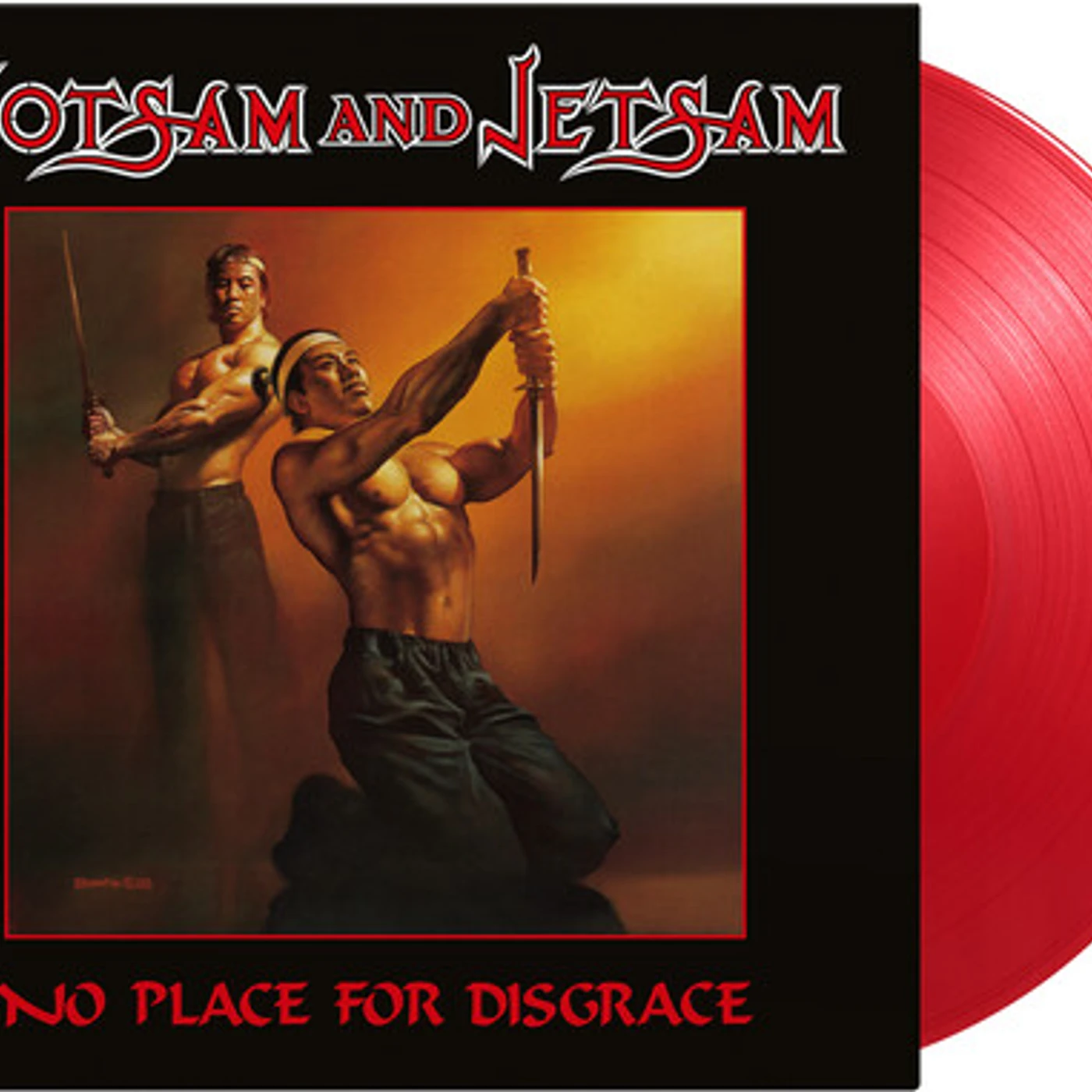 Flotsam & Jetsam No Place For Disgrace Vinyl Record