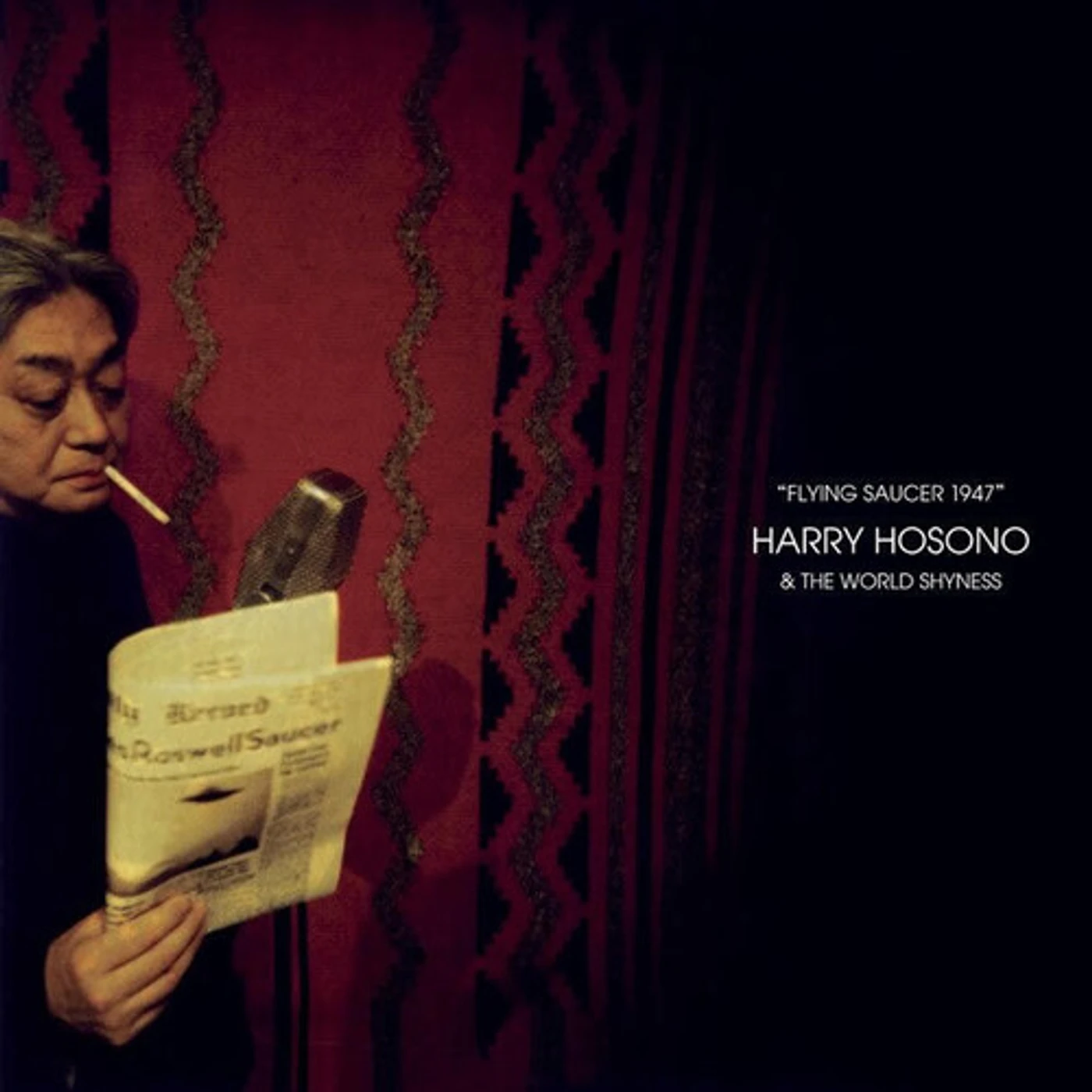 HARRY HOSONO & THE WORLD SHYNESS Flying Saucer 1947 Vinyl Record