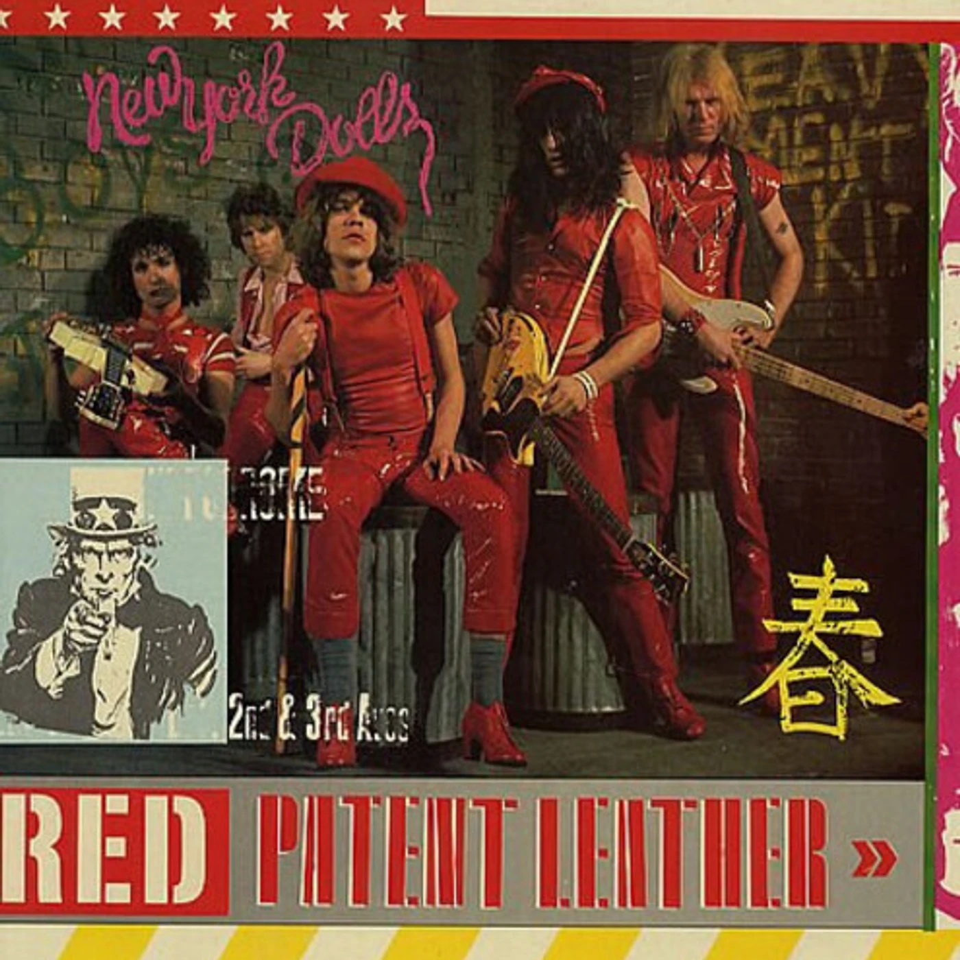 New York Dolls RED PATENT LEATHER (ORIGINAL RED) Vinyl Record