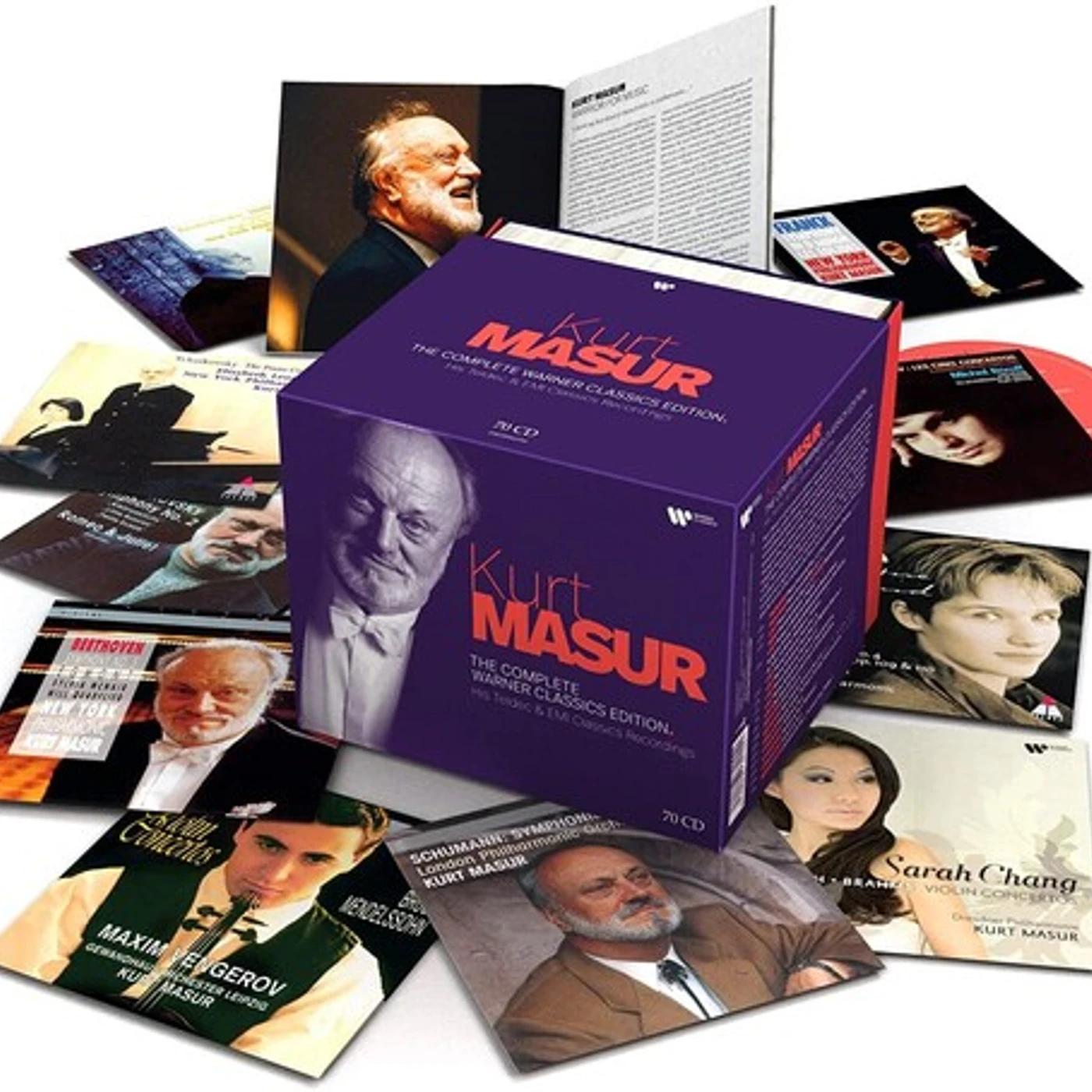 KURT MASUR: THE COMPLETE WARNER CLASSICS EDITION CD