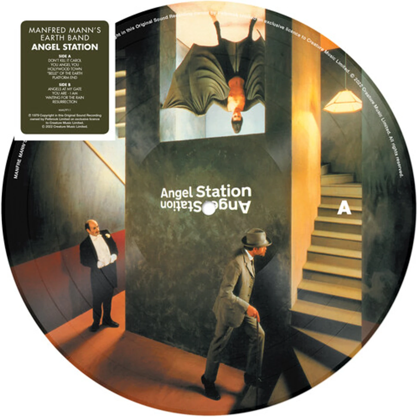 Manfred Mann's Earth Band Angel Station Vinyl Record