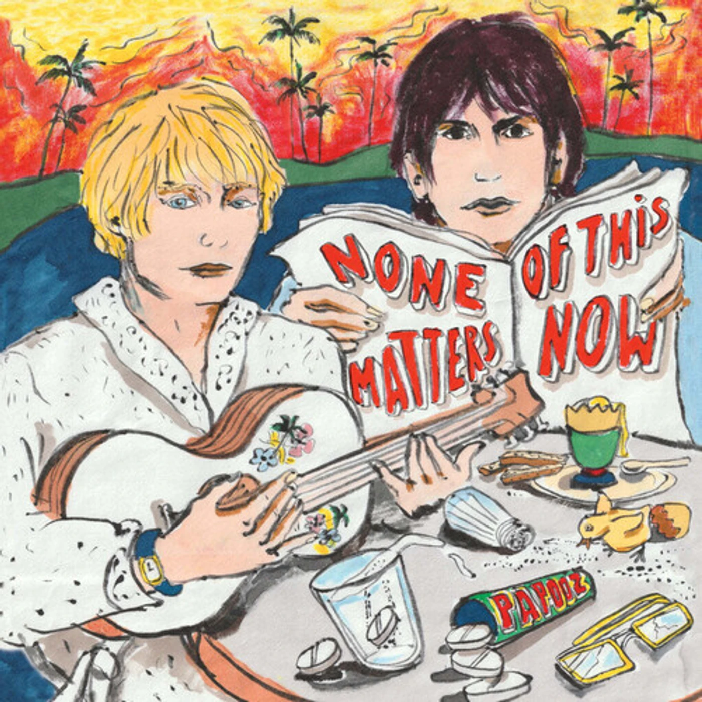 Papooz NONE OF THIS MATTERS Vinyl Record