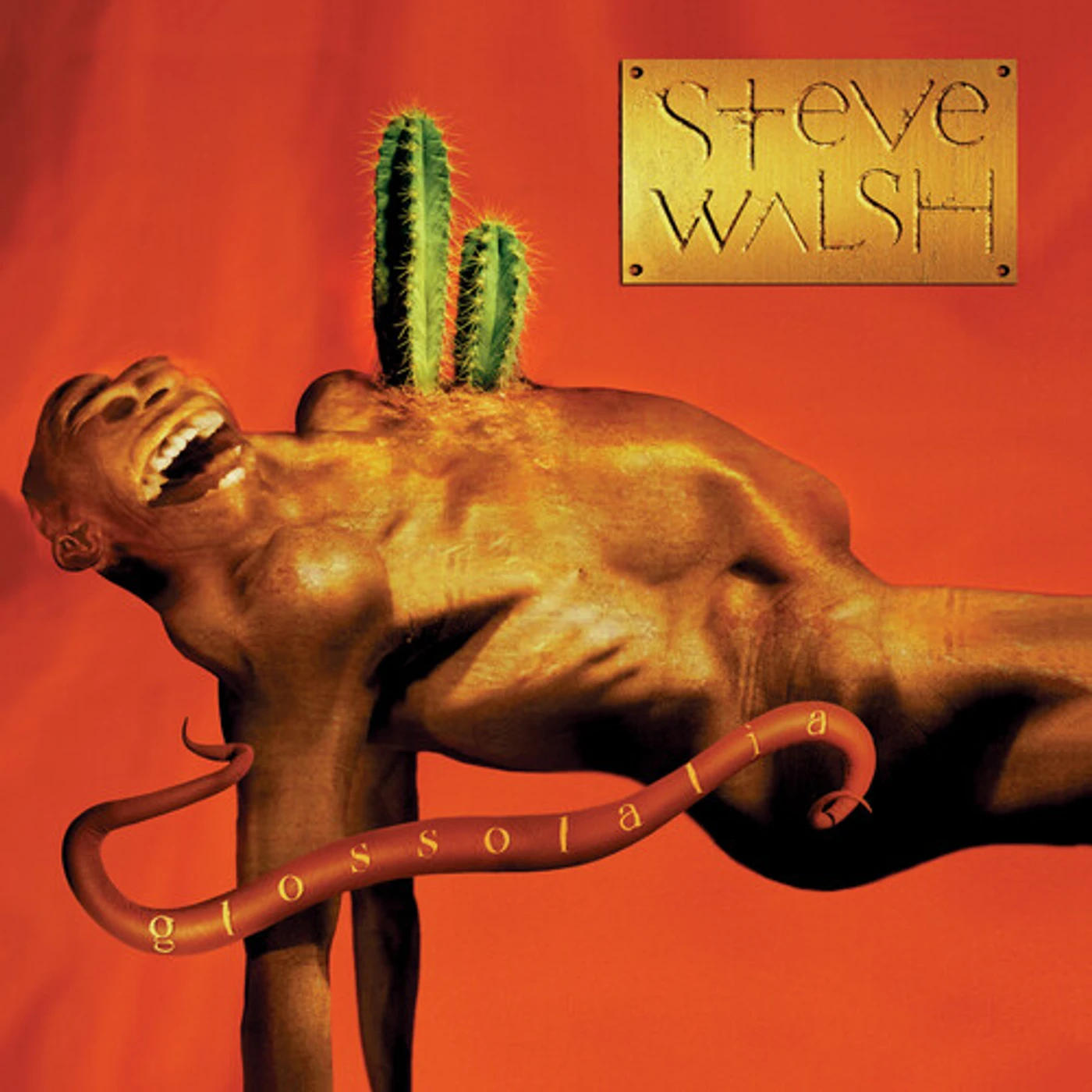 Steve Walsh GLOSSOLALIA - RED Vinyl Record