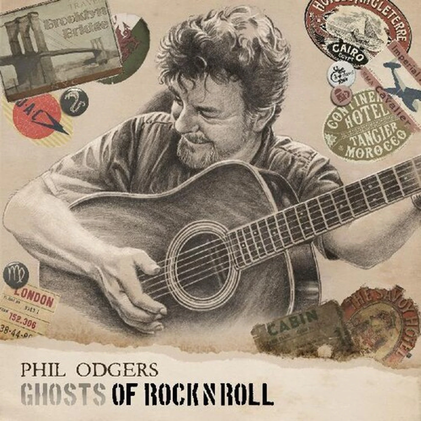 Phil Odgers Ghosts Of Rock N Roll Vinyl Record