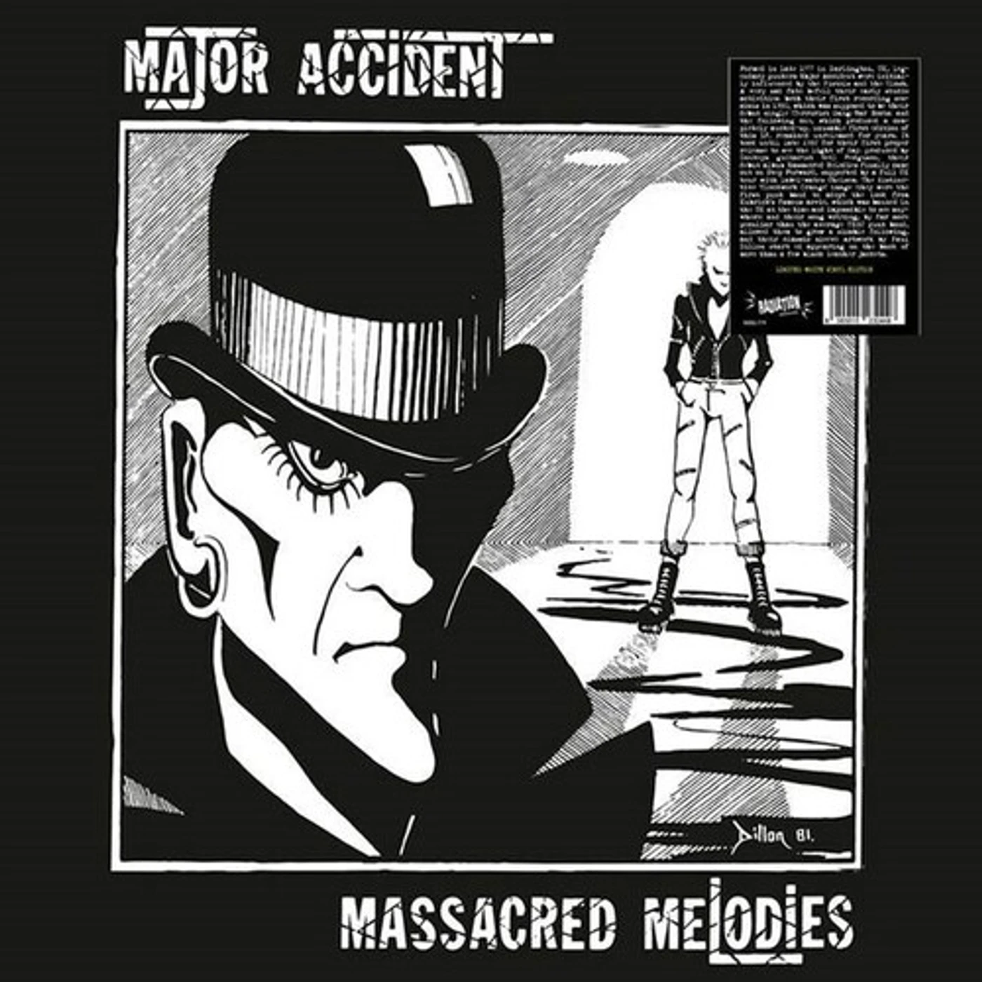 Major Accident MASSACRED MELODIES Vinyl Record