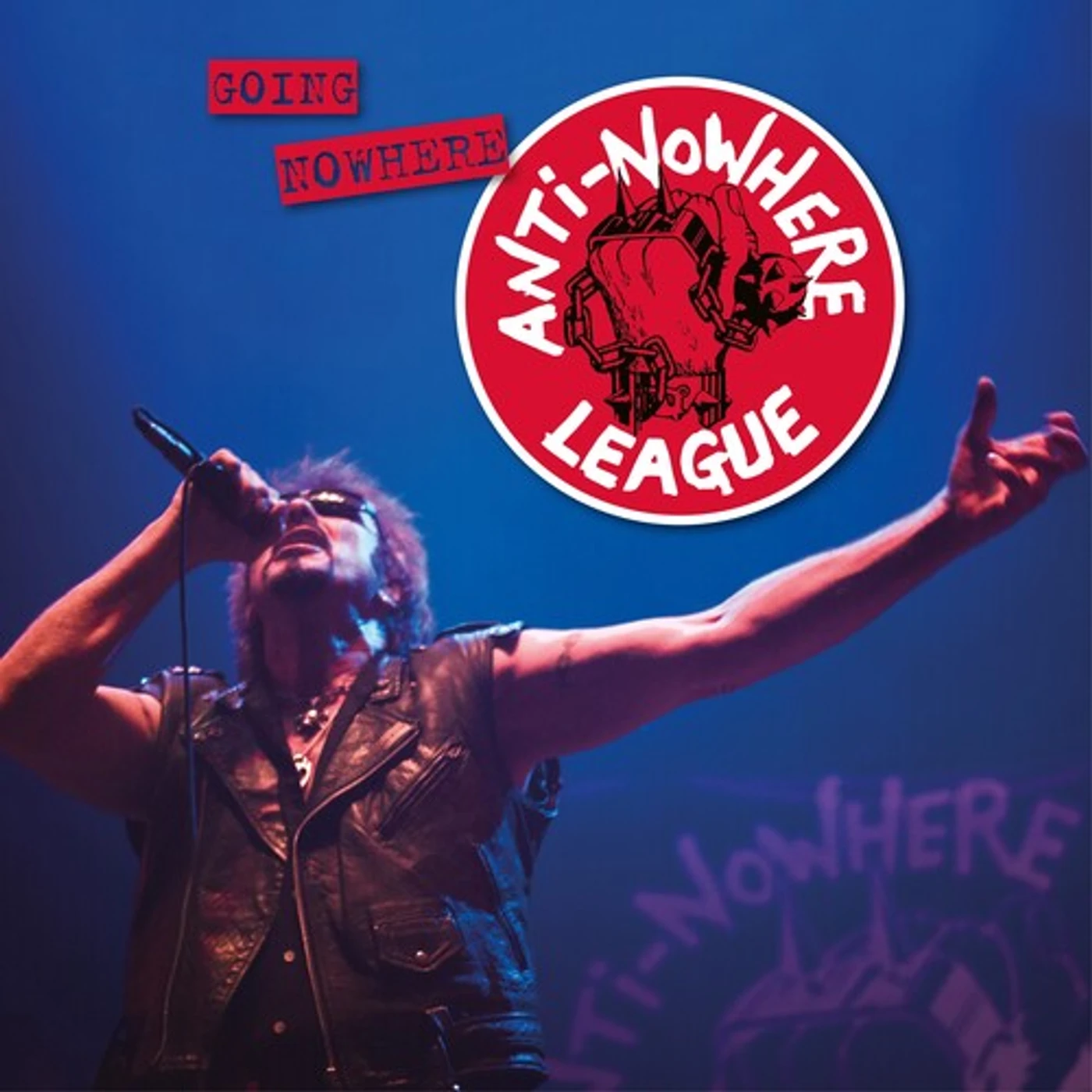 Anti-Nowhere League GOING NOWHERE (BUT GOING STRONG) CD
