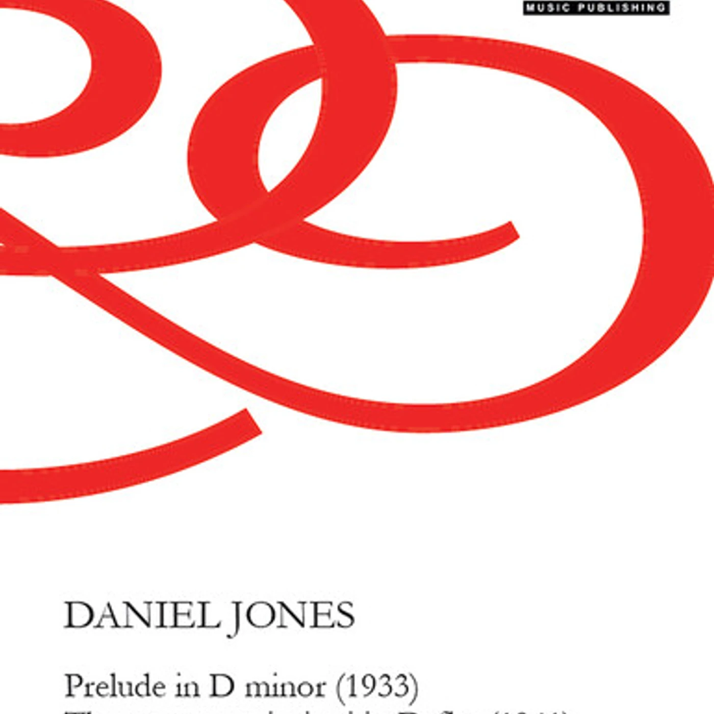 Jones PRELUDE IN D MINOR CD