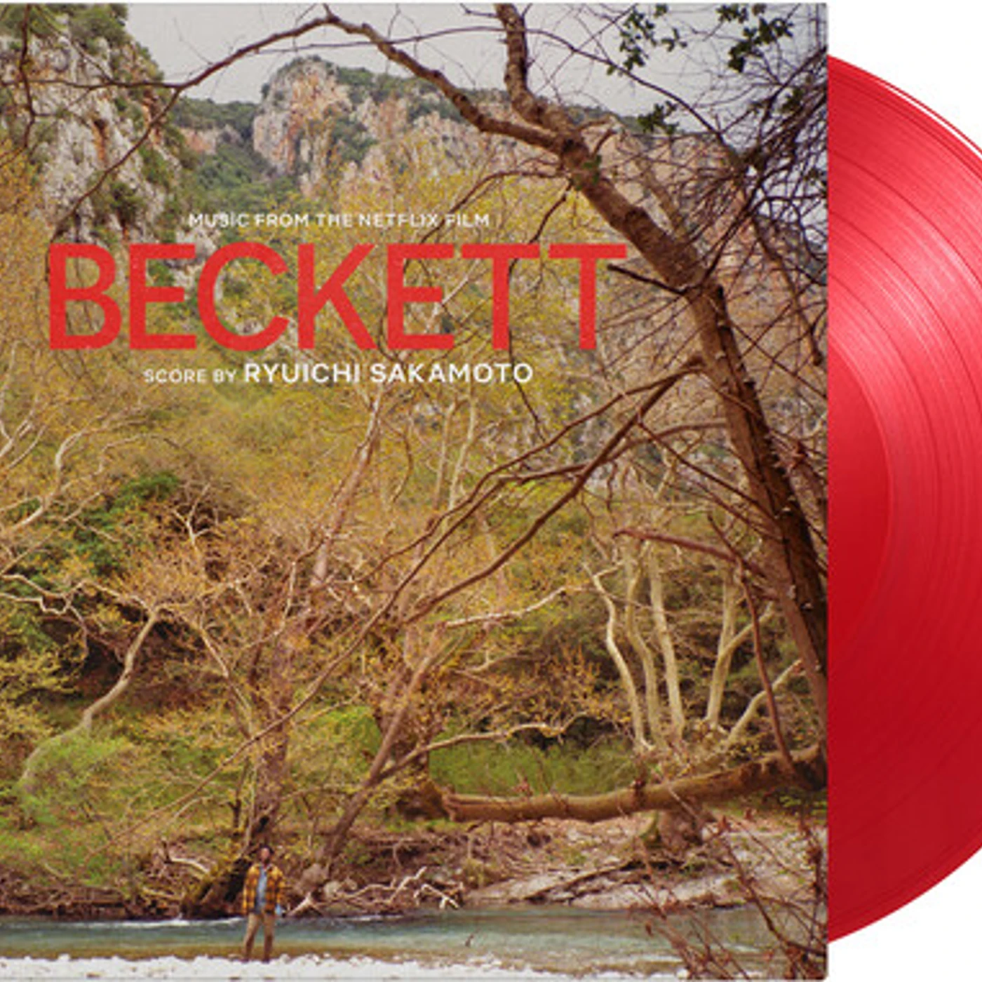 Ryuichi Sakamoto BECKETT Original Soundtrack (LIMITED/TRANSLUCENT RED VINYL/180G/INSERT W/ LINER NOTES/PVC PROTECTIVE SLEEVE) Vinyl Record