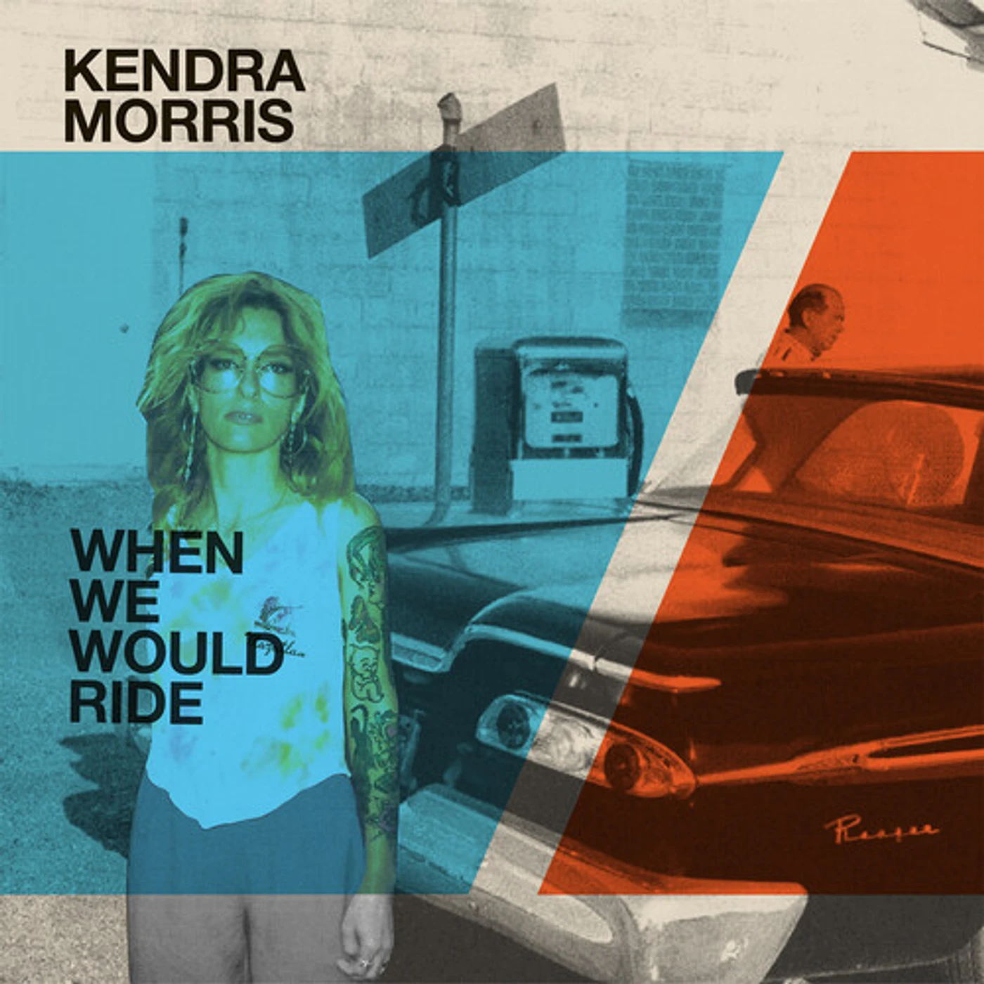 Kendra Morris WHEN WE WOULD RIDE / CATCH THE SUN - CLOUDY CLEAR Vinyl Record