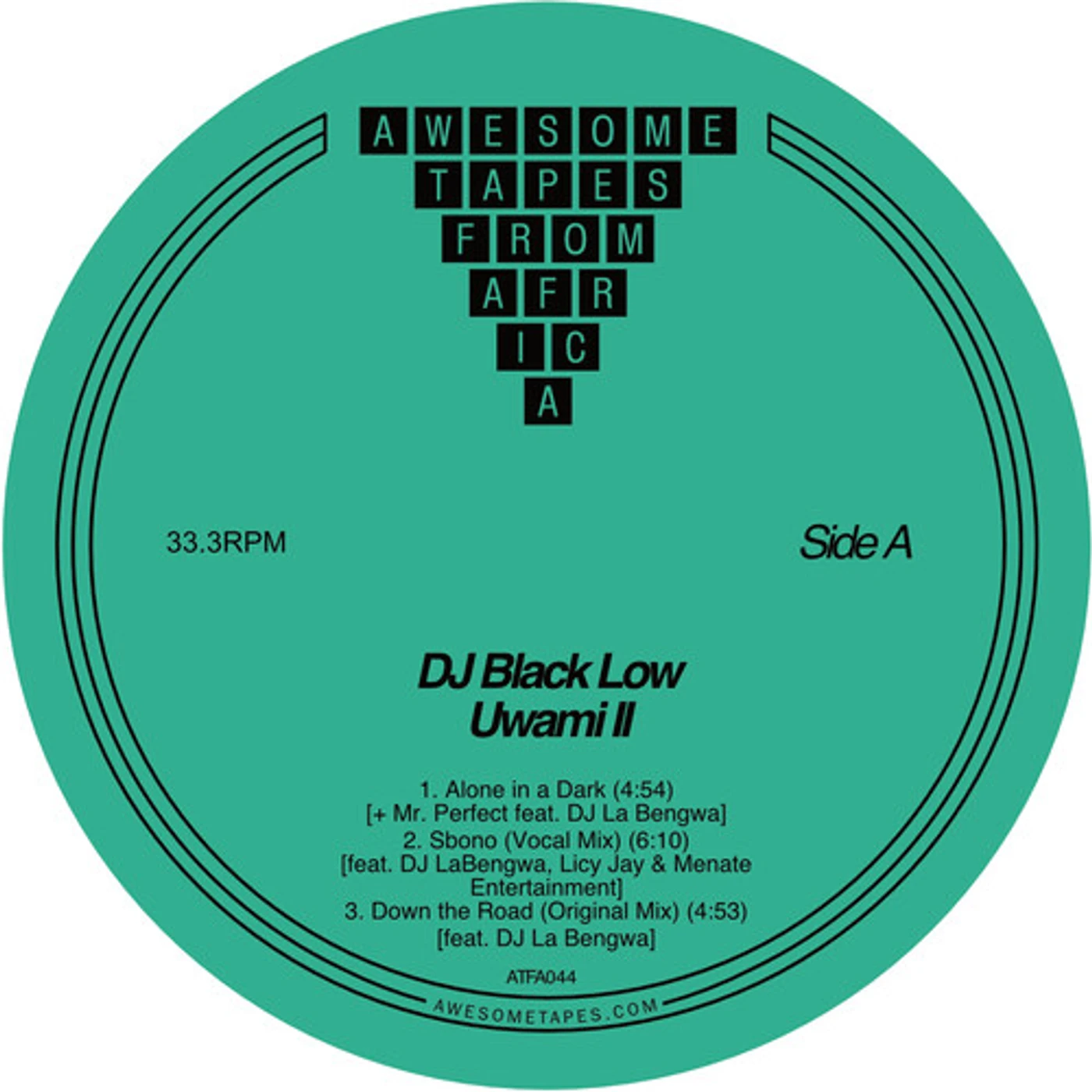 DJ Black Low UWAMI II Vinyl Record