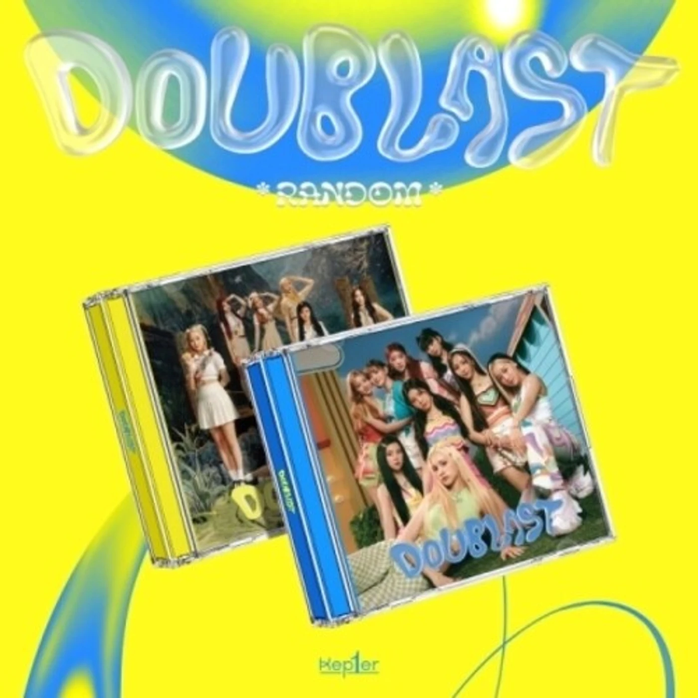 Kep1er DOUBLAST (JEWEL CASE VERSION) (RANDOM COVER) CD