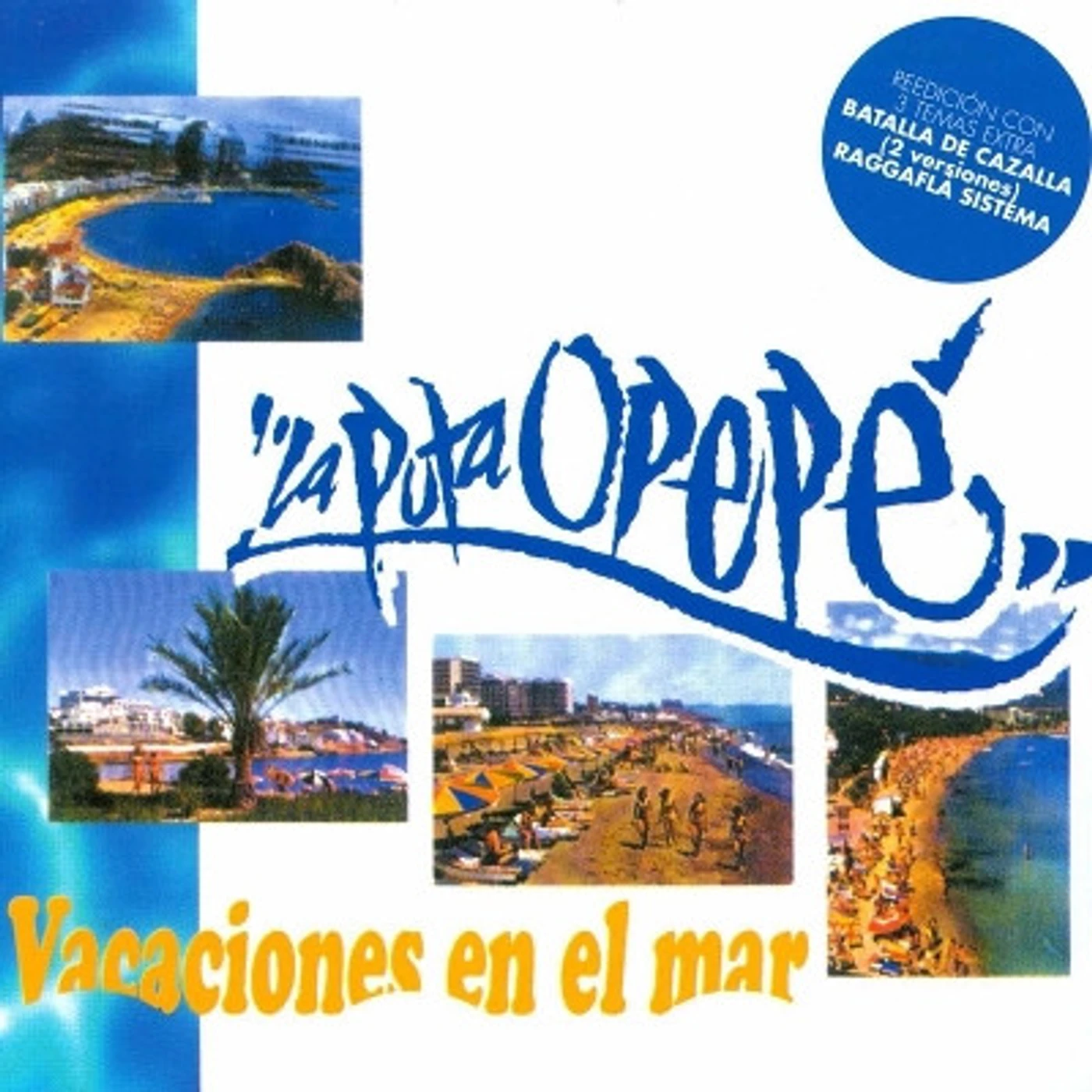 La Puta Opepé Vacaciones En El Mar vinyl record