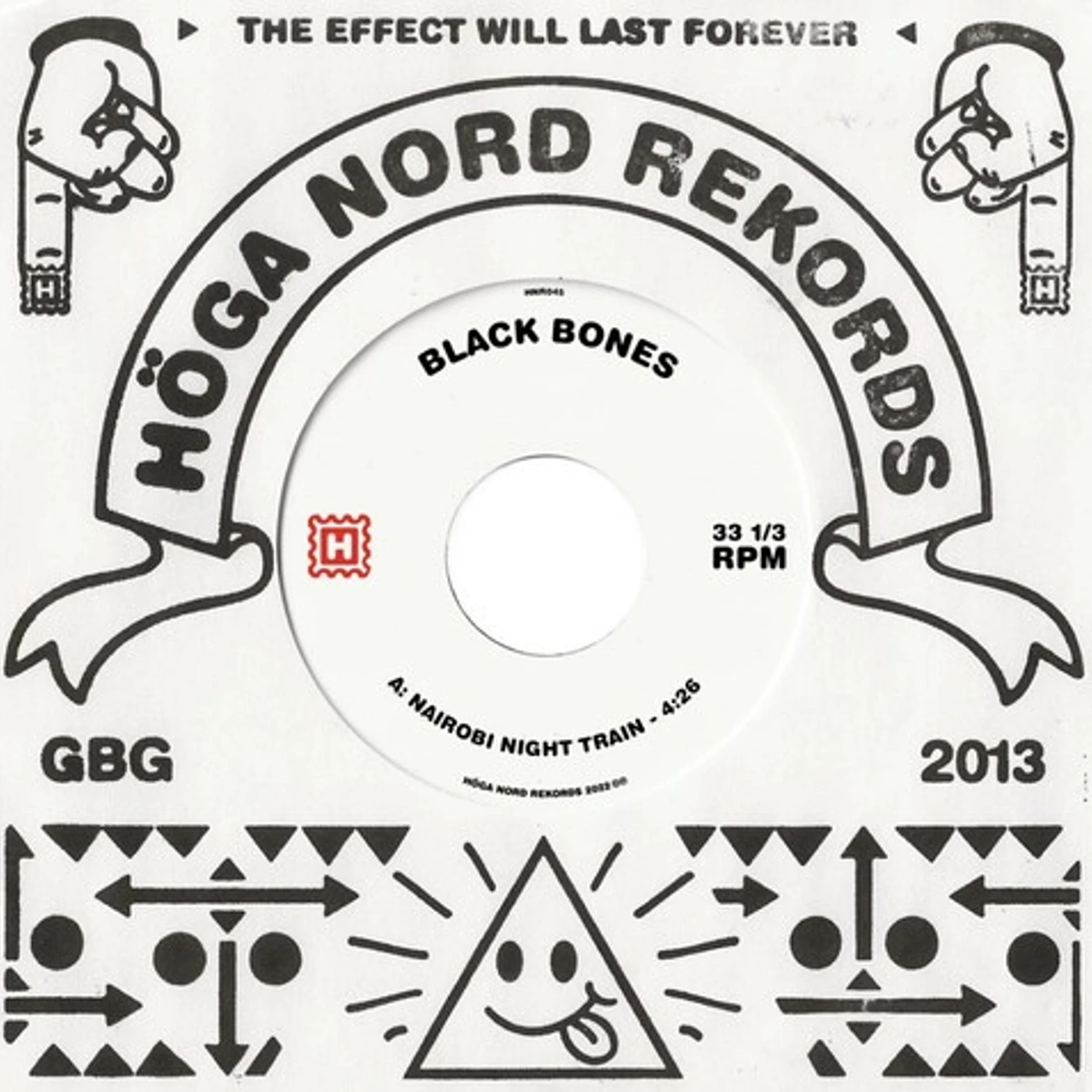 Black Bones Nairobi Flight Train Vinyl Record