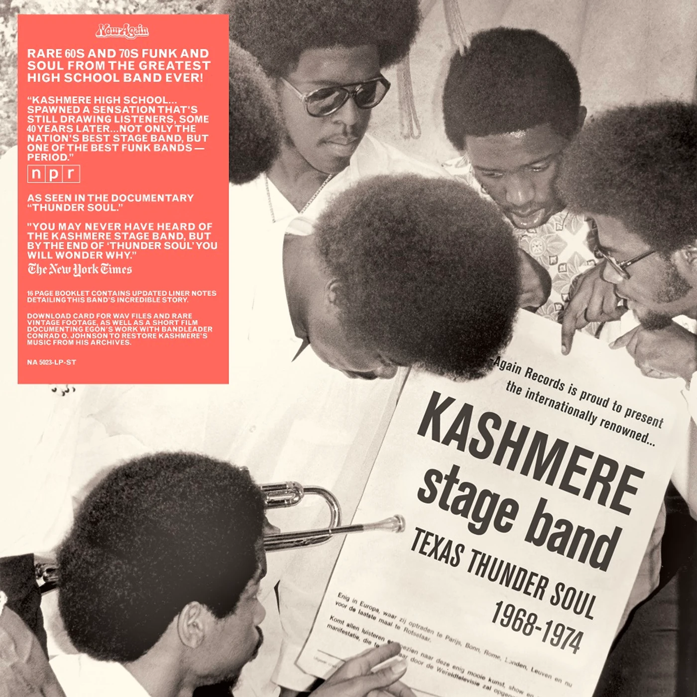 Kashmere Stage Band Texas Thunder Soul 1968-1974 Vinyl Record