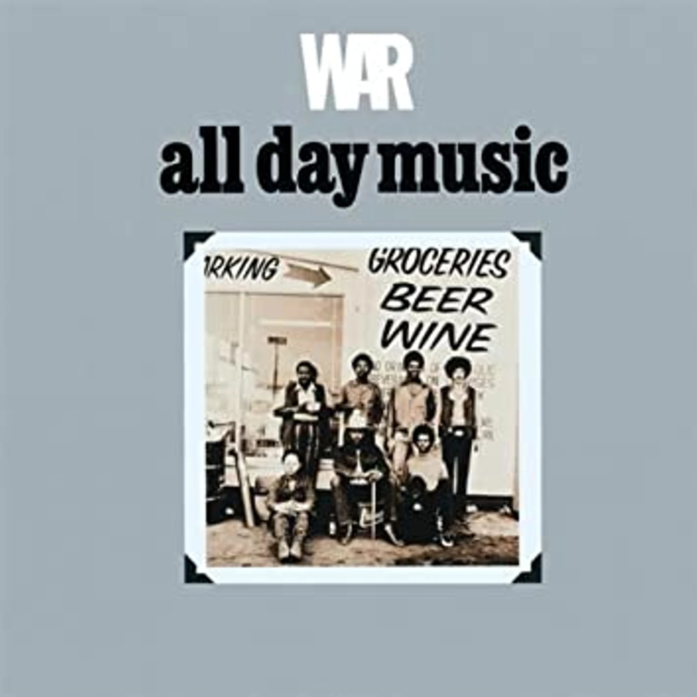 War All Day Music Vinyl Record