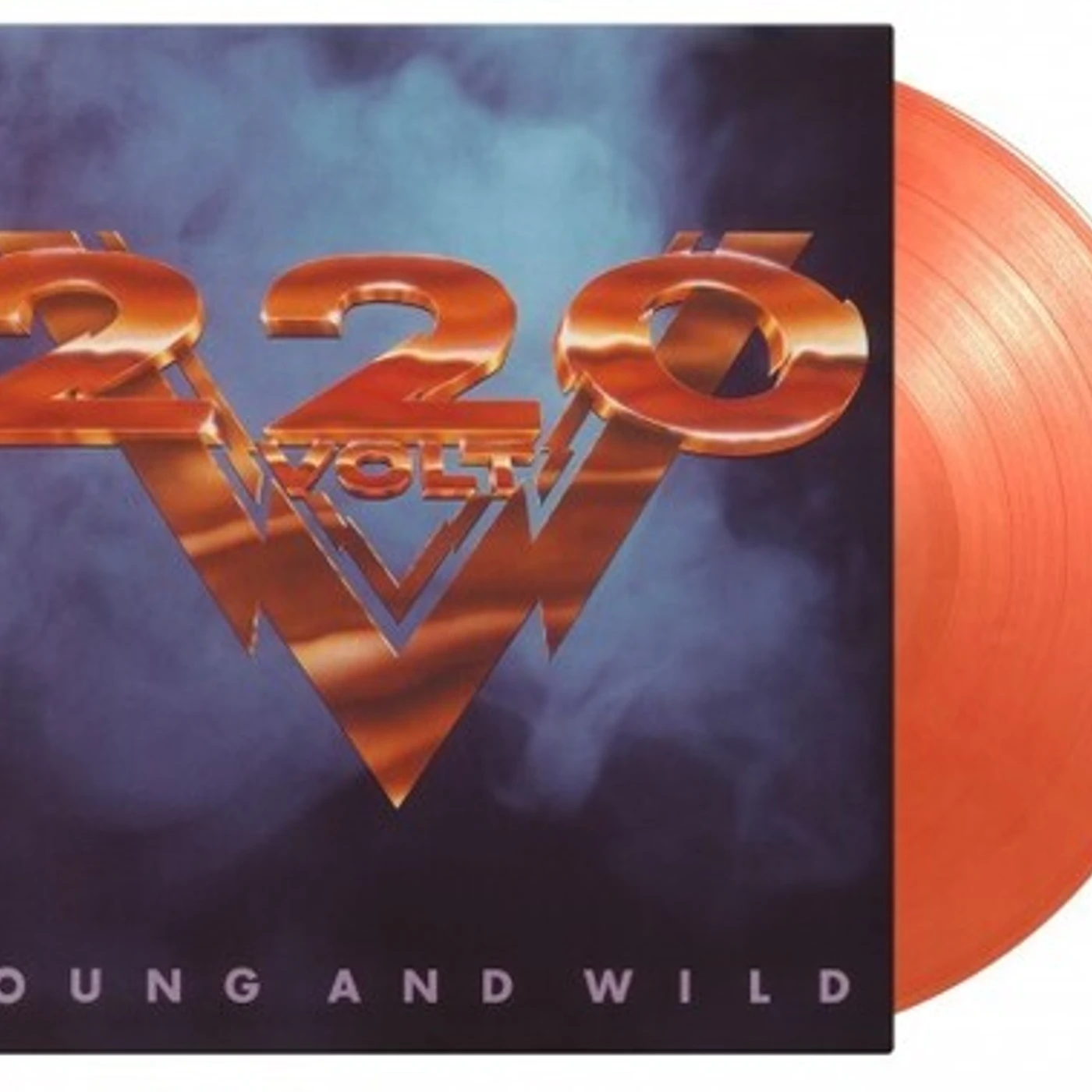 220 Volts Young & Wild (Clear, Gold & Red Marbled Vinyl)