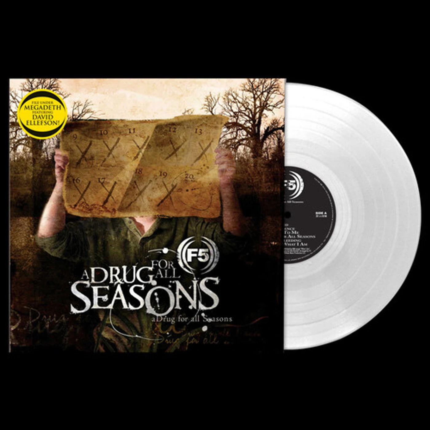 F5 DRUG FOR ALL SEASONS (WHITE VINYL) Vinyl Record