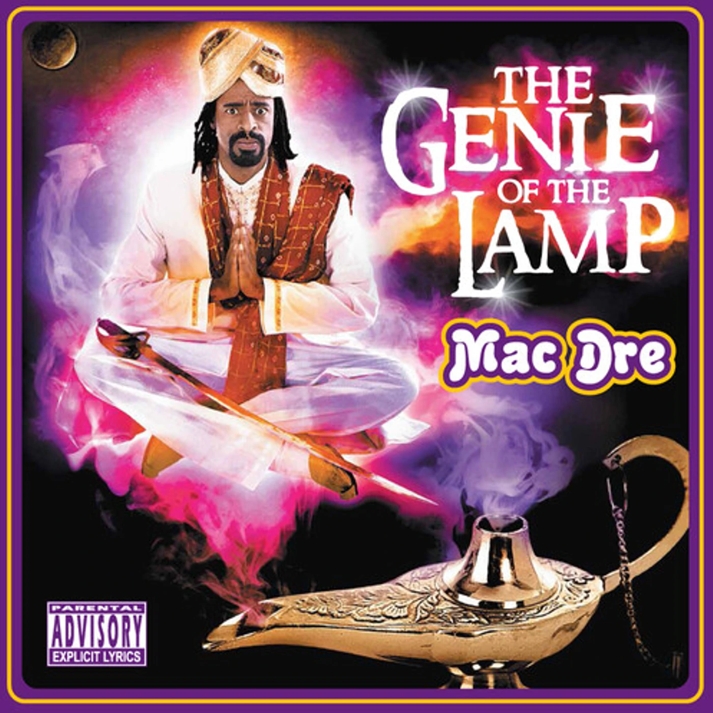 Mac Dre GENIE OF THE LAMP (MARBLE PURPLE & TEAL VINYL/2LP) Vinyl Record
