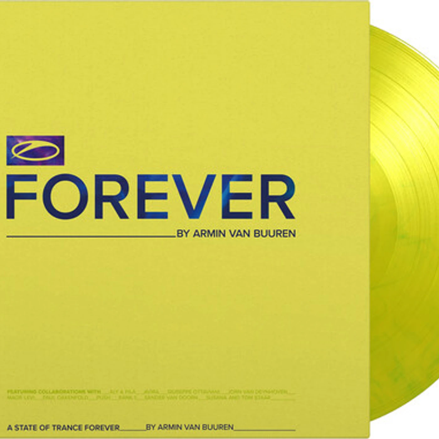 Armin van Buuren State Of Trance Forever (2LP/Ltd. Yellow & Green Marbled) Vinyl Record