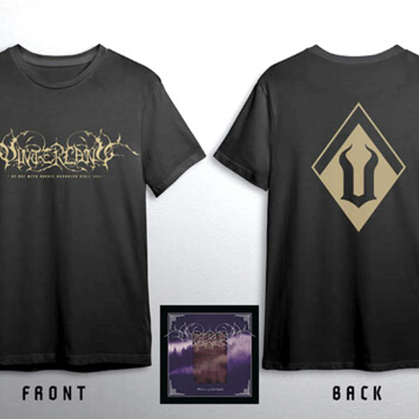 Vinterland WELCOME MY LAST CHAPTER (T-SHIRT M) CD