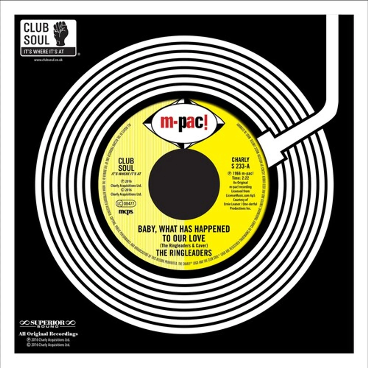 The Ringleaders BABY WHAT HAS HAPPENED TO OUR LOVE Vinyl Record