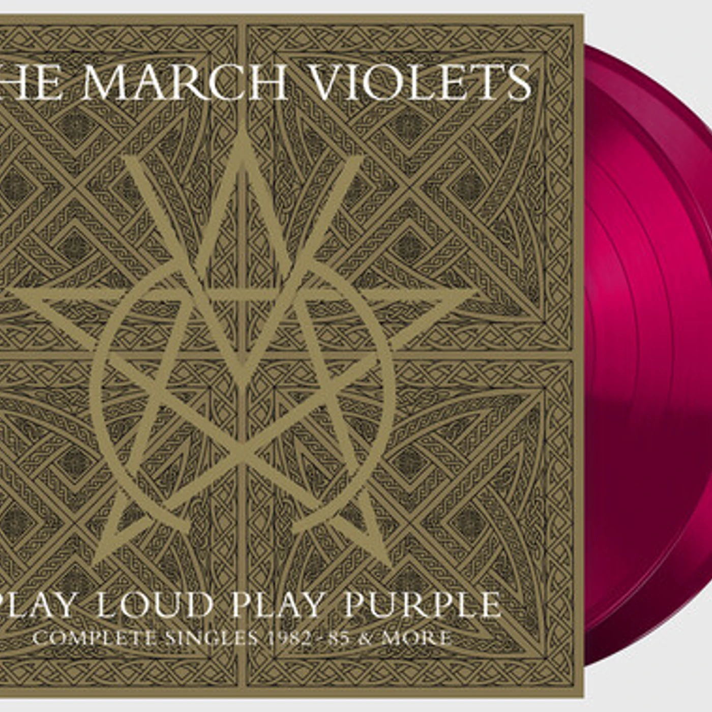The March Violets PLAY LOUD PLAY PURPLE Vinyl Record