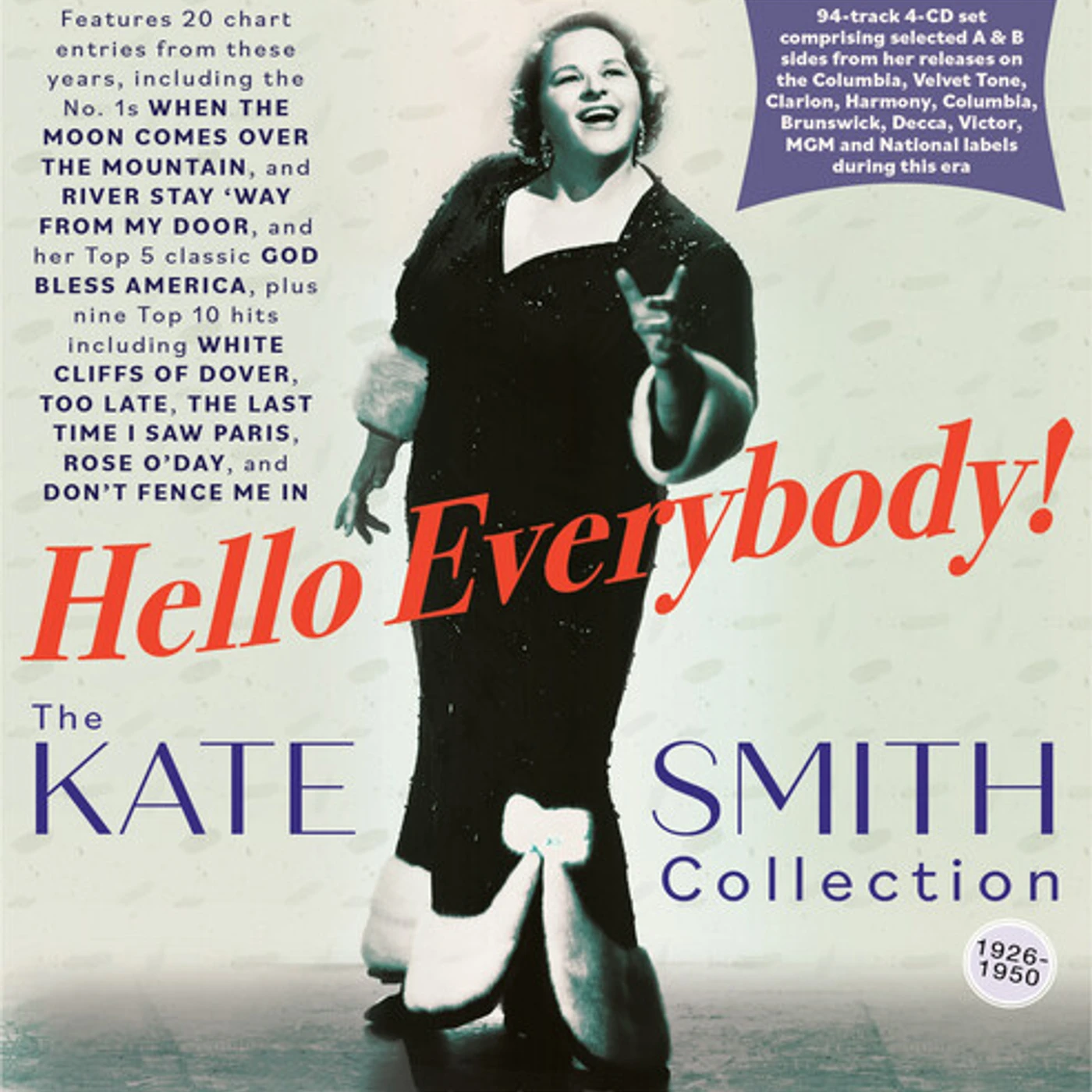 HELLO EVERYBODY THE KATE SMITH COLLECTION 1926-50 CD