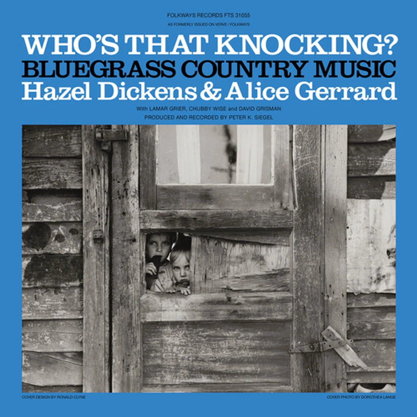 Hazel Dickens and Alice Gerrard WHO'S THAT KNOCKING? Vinyl Record
