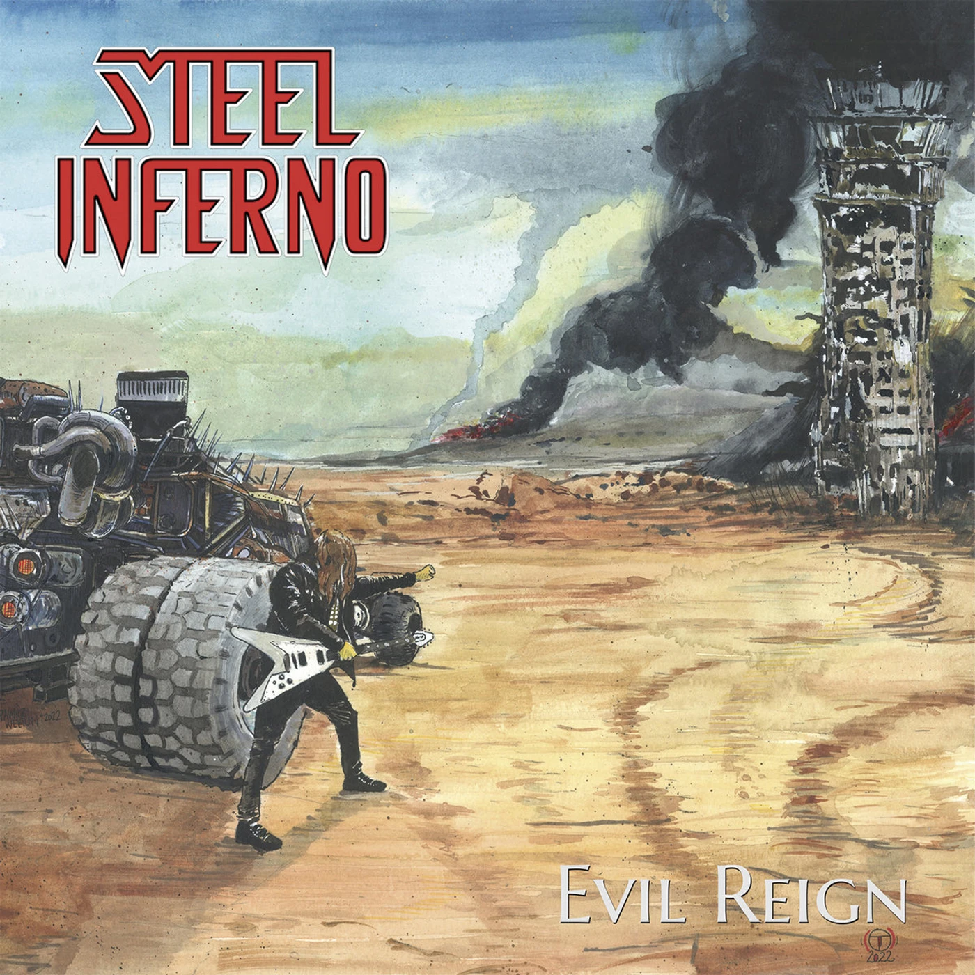 Steel Inferno EVIL REIGN Vinyl Record