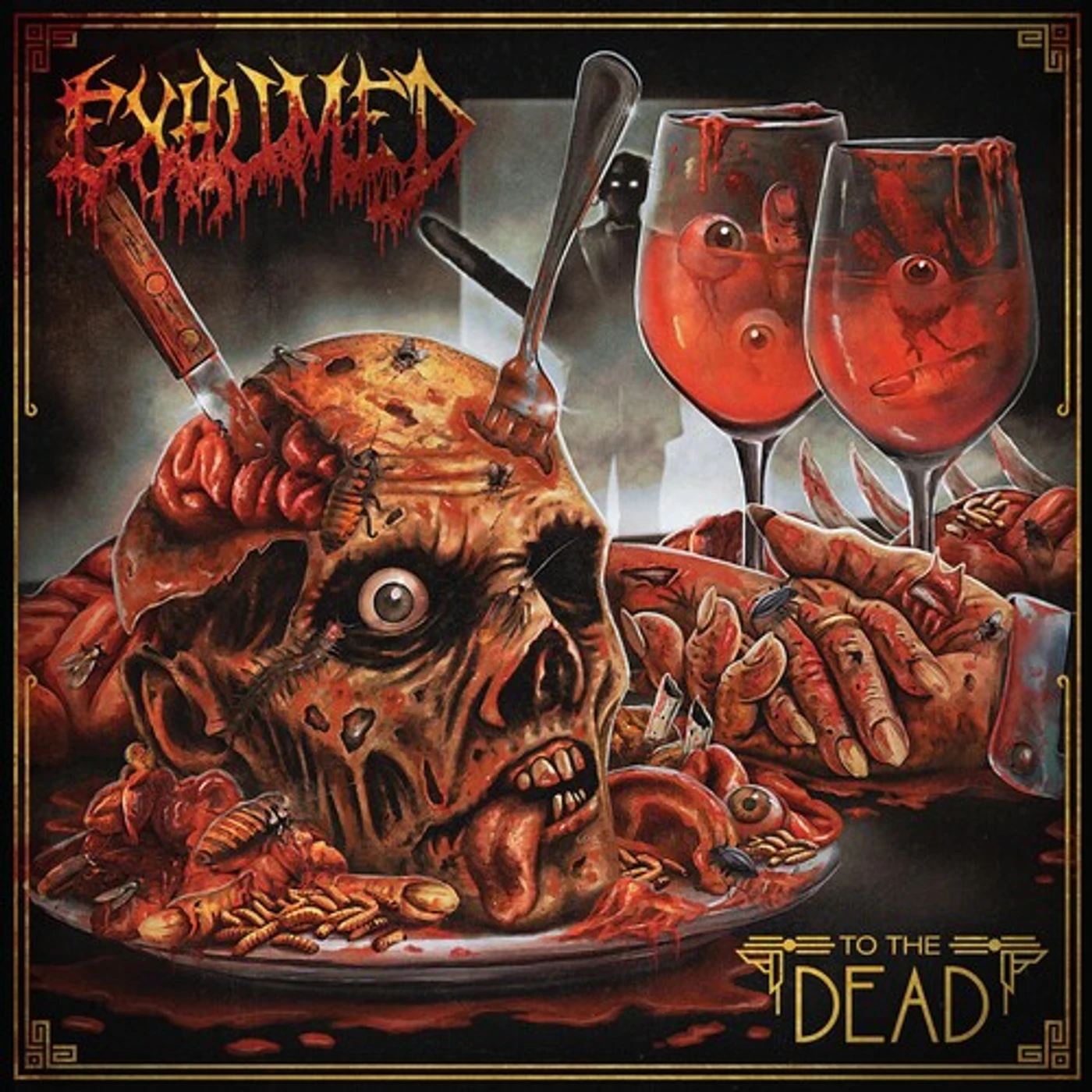 Exhumed TO THE DEAD (OXBLOOD VINYL) Vinyl Record
