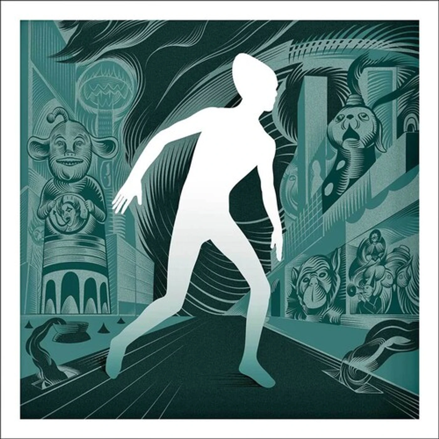 DEVO's Gerald V. Casale INVISIBLE MAN Vinyl Record