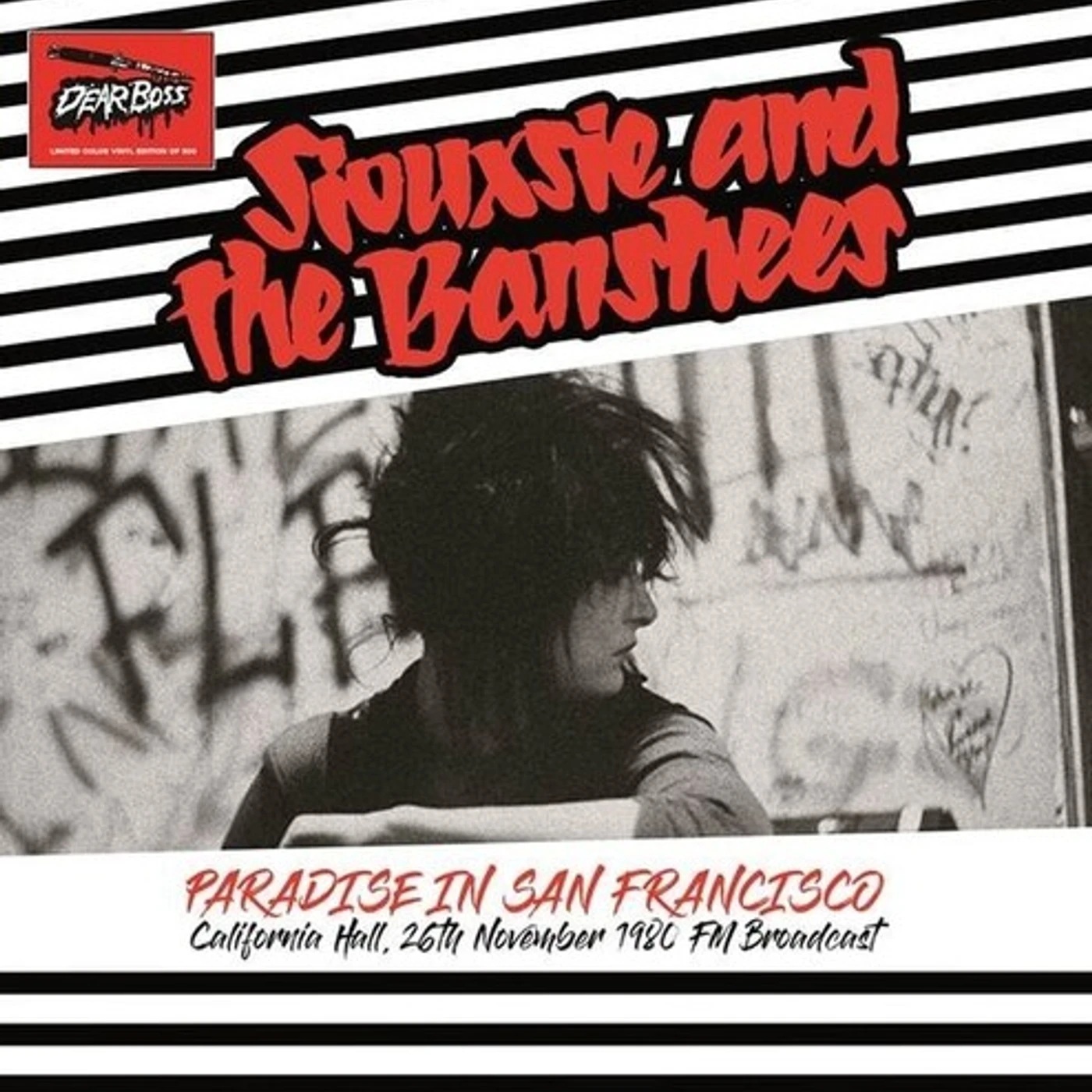 Siouxsie and the Banshees Paradise In San Francisco: California Hall 26th Vinyl Record