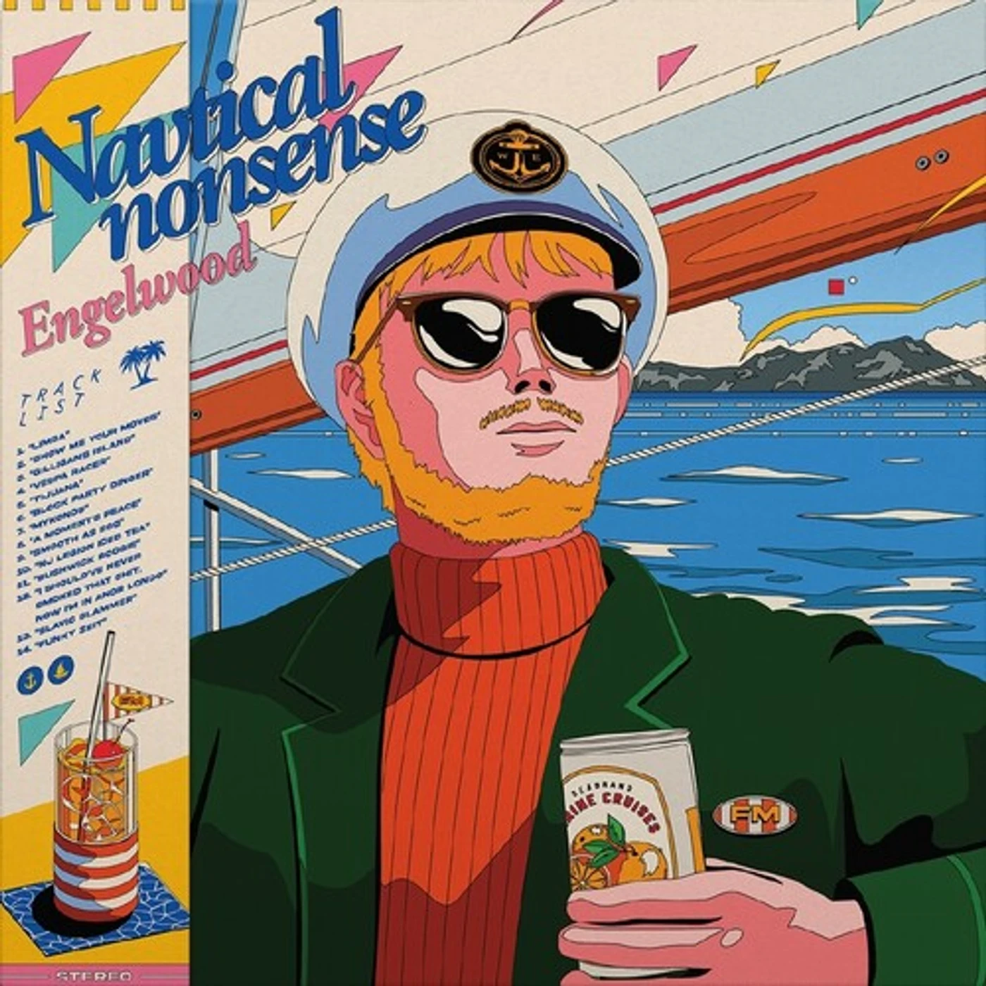 Engelwood Nautical Nonsense - Blue Vinyl Record