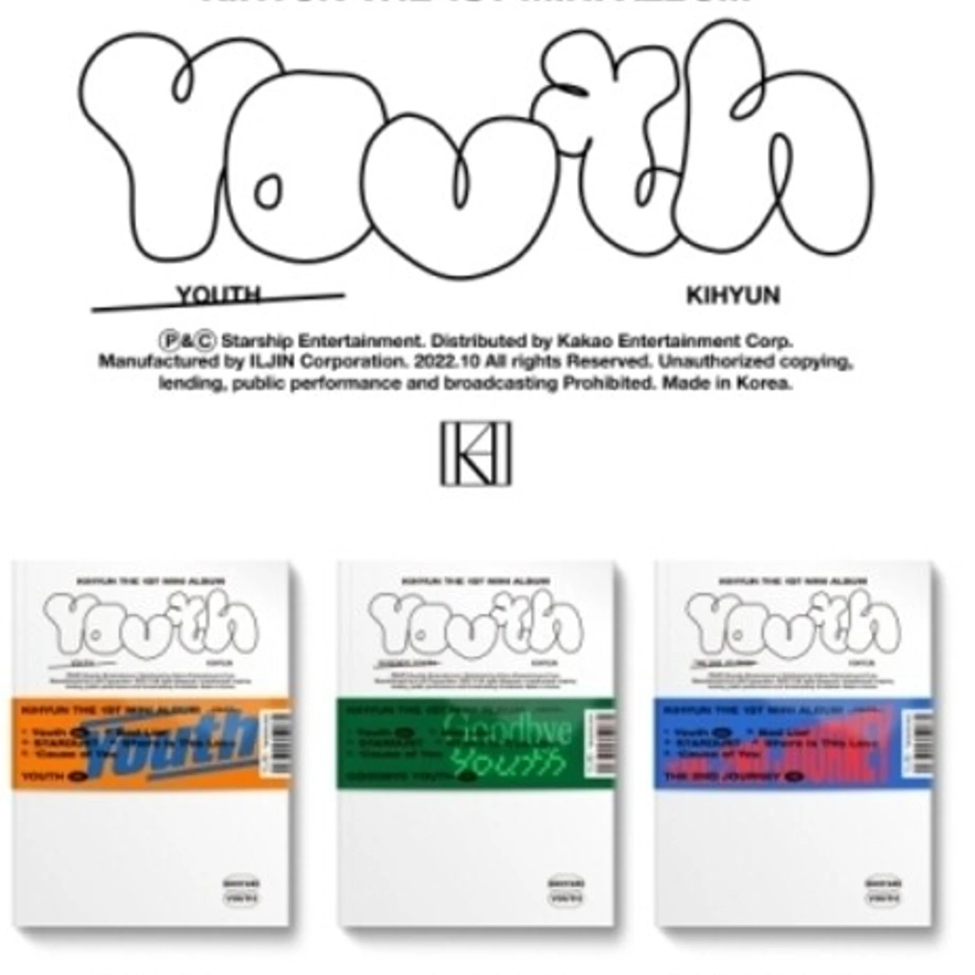 KIHYUN YOUTH CD