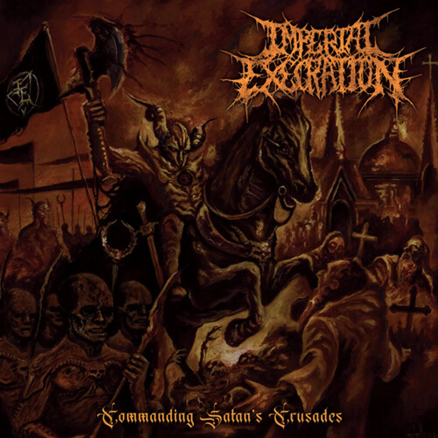Imperial Execration COMMANDING SATAN'S CRUSADES CD