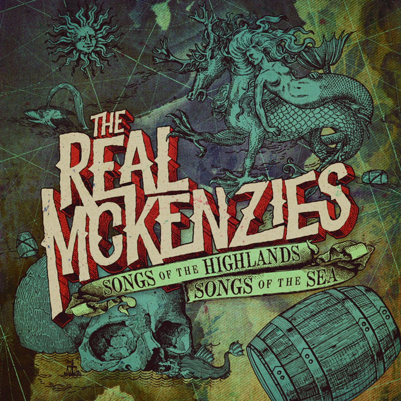The Real McKenzies Songs Of The Highlands, Songs Of The Sea CD