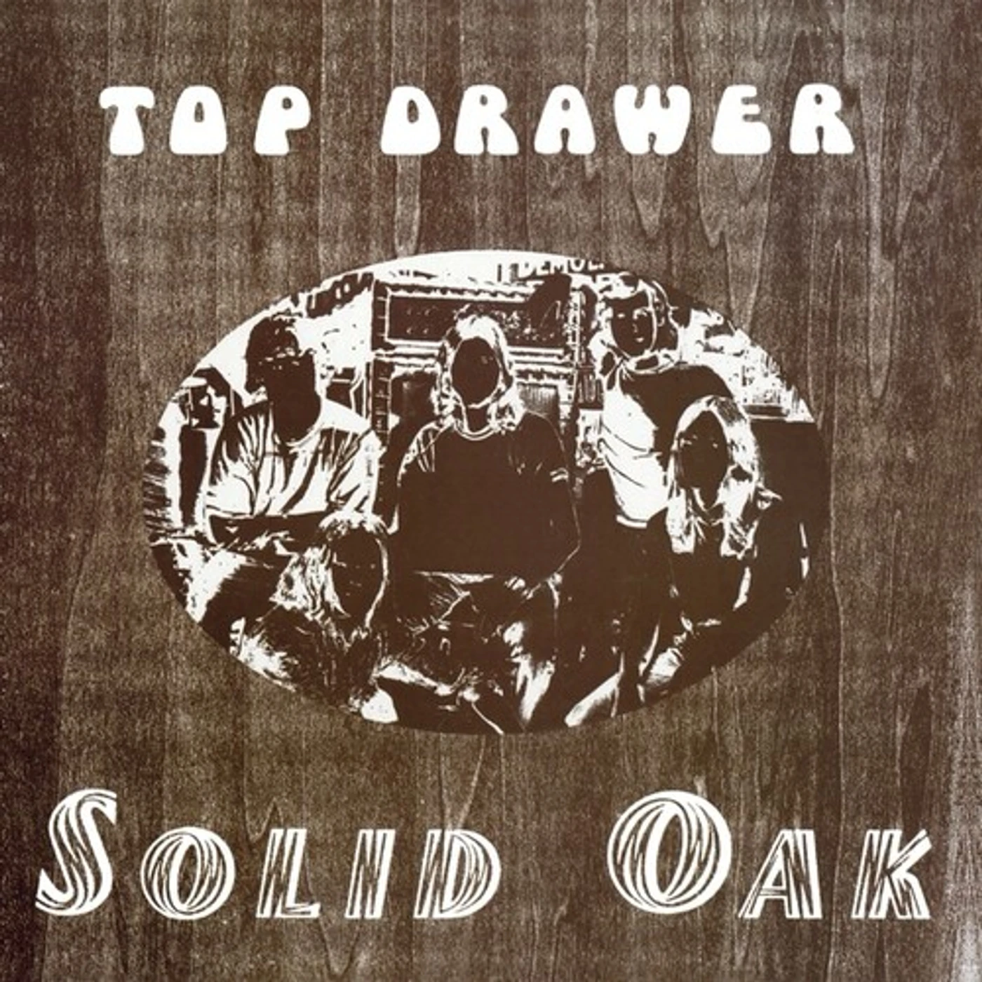 Top Drawer SOLID OAK Vinyl Record