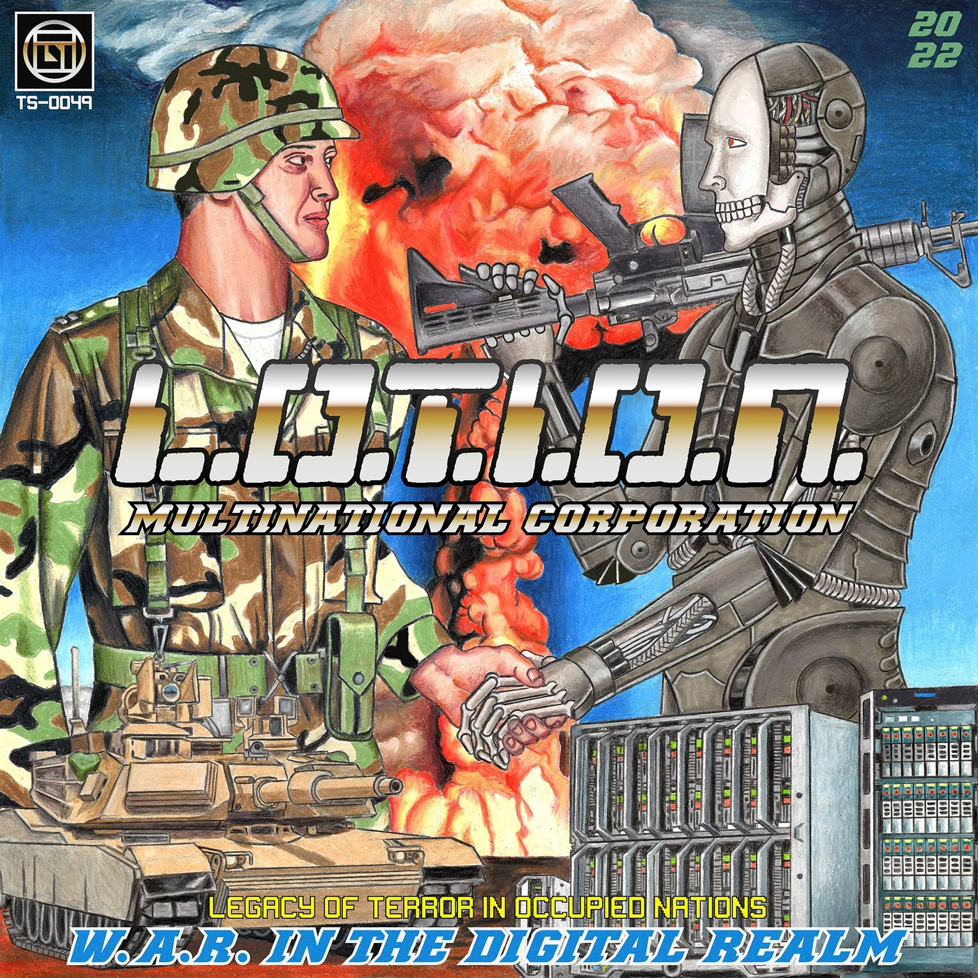 L.O.T.I.O.N. Multinational Corporation W.A.R. IN THE DIGITAL REALM Vinyl Record